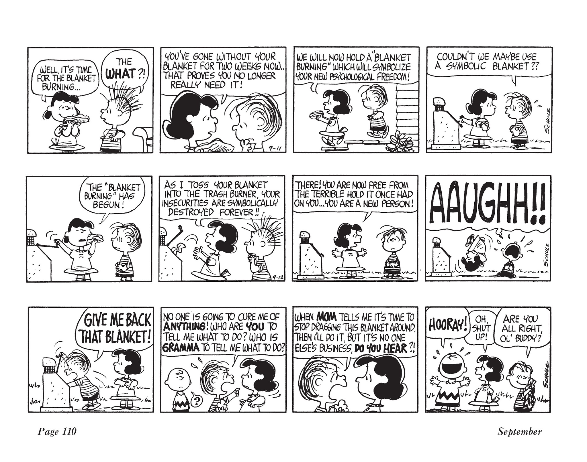 Read online The Complete Peanuts comic -  Issue # TPB 9 - 121