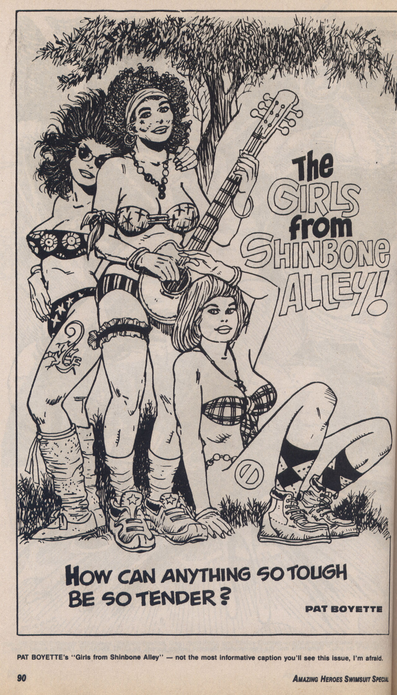 Read online Amazing Heroes Swimsuit Special comic -  Issue # TPB 3 - 89