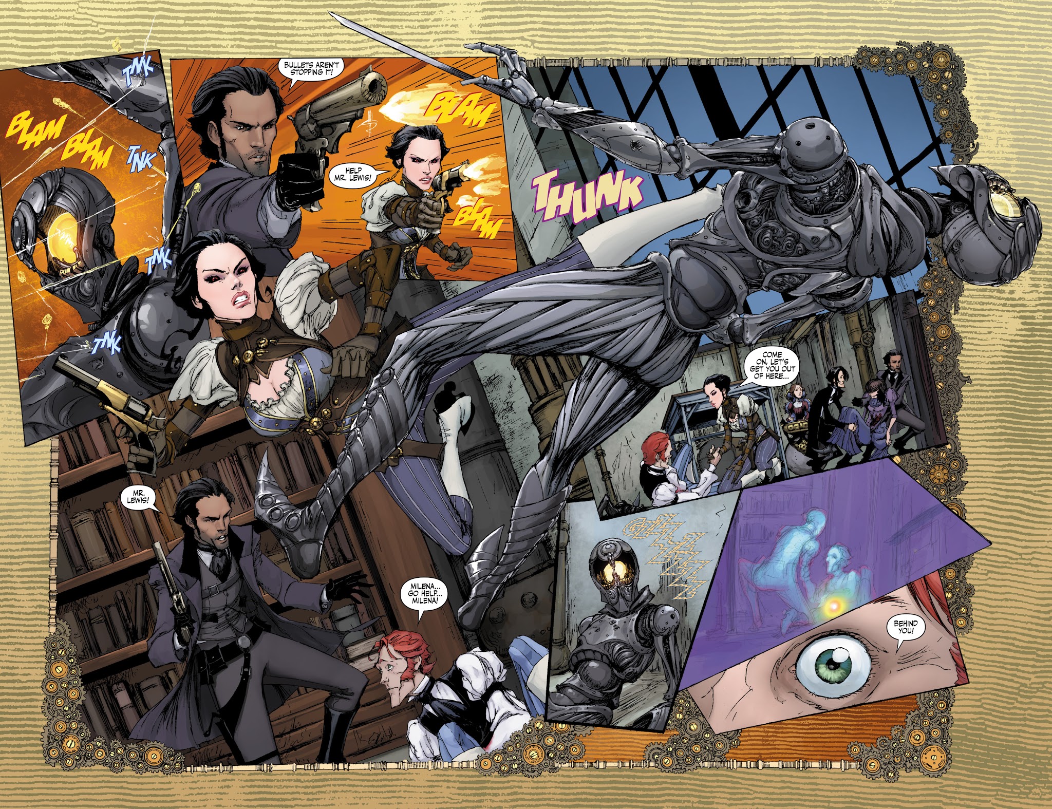 Read online Lady Mechanika: The Clockwork Assassin comic -  Issue #3 - 22