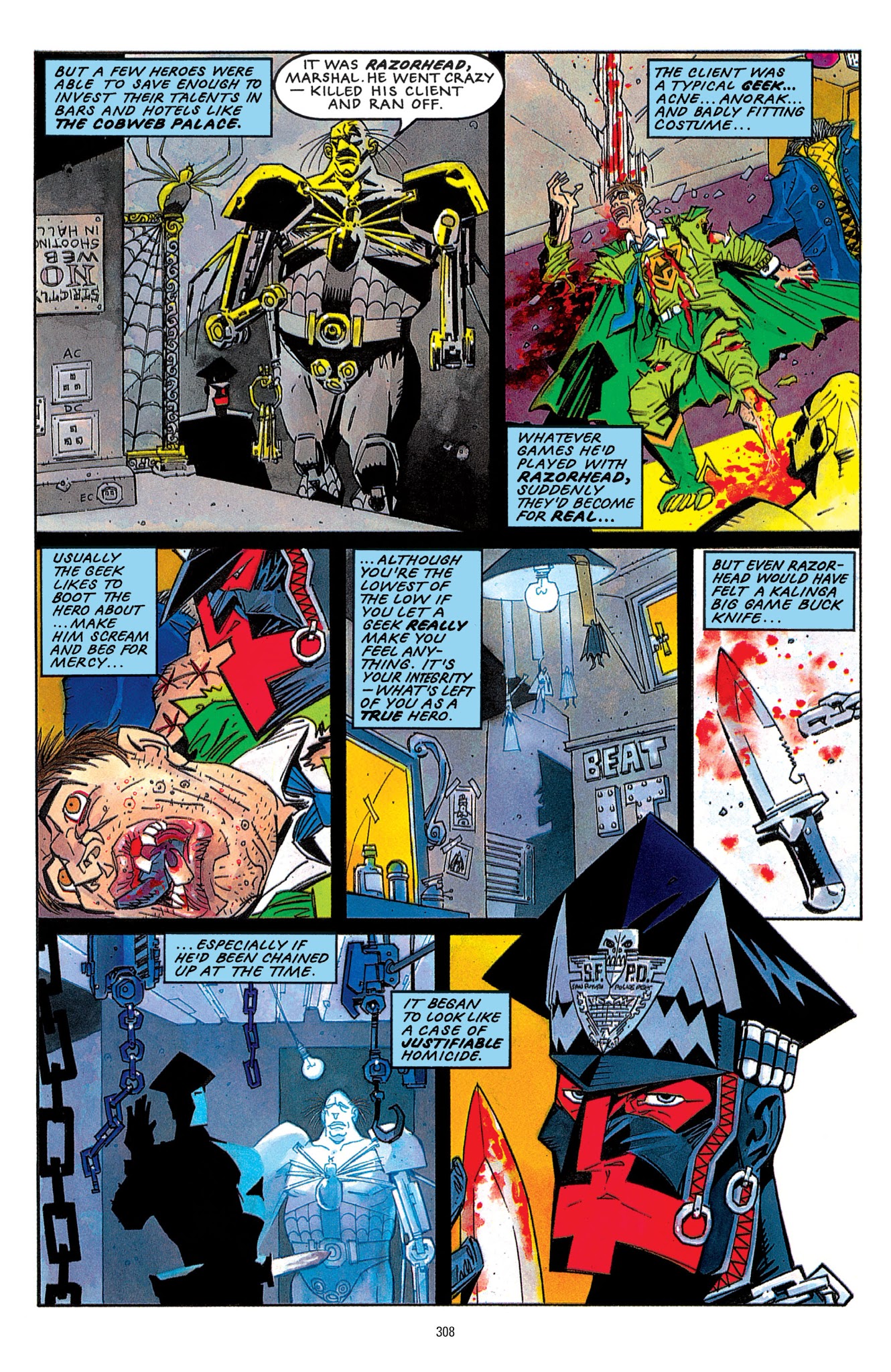 Read online Marshal Law: The Deluxe Edition comic -  Issue # TPB - 307