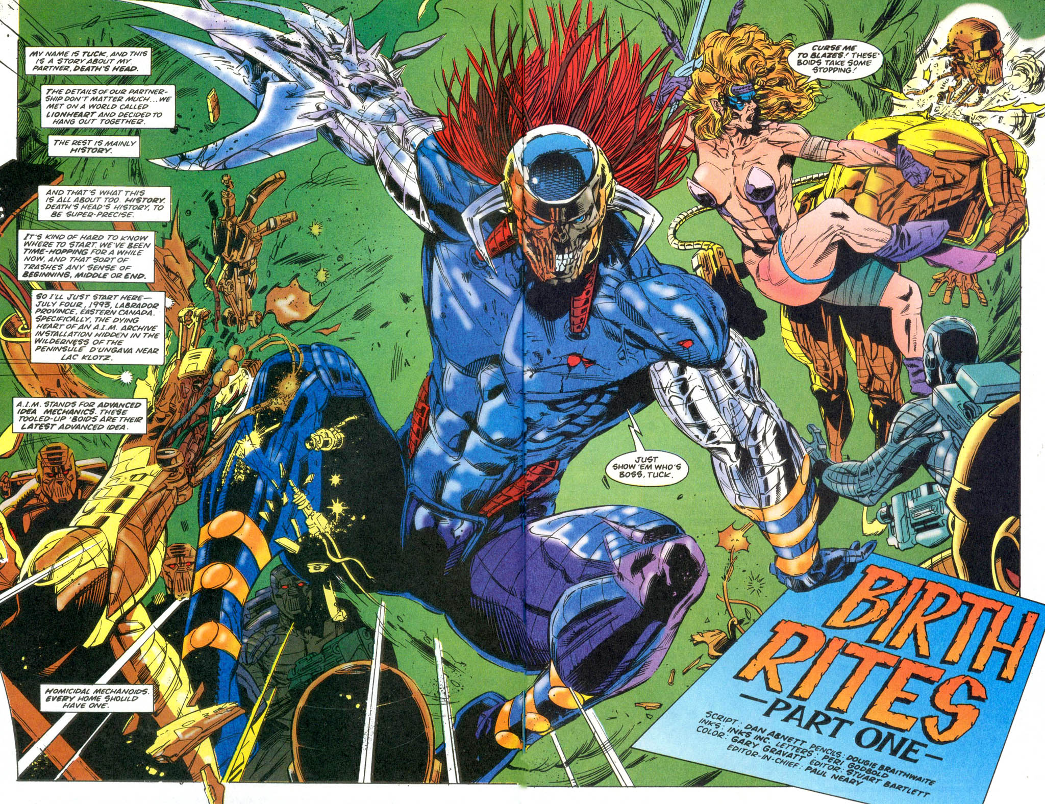 Read online Death's Head II (vol. 2) comic -  Issue #10 - 3