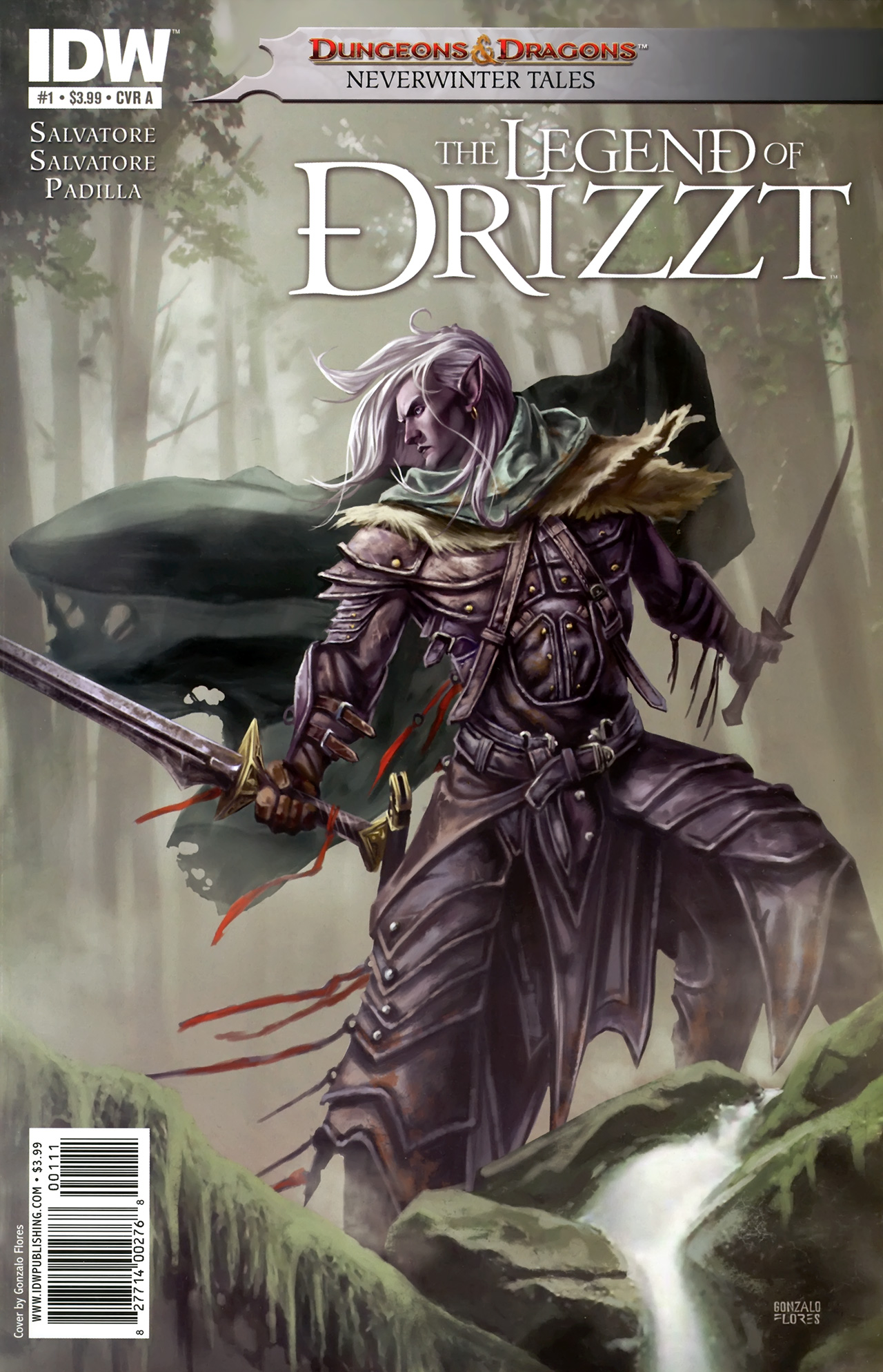 Read online Dungeons & Dragons: The Legend of Drizzt: Neverwinter Tales comic -  Issue #1 - 1
