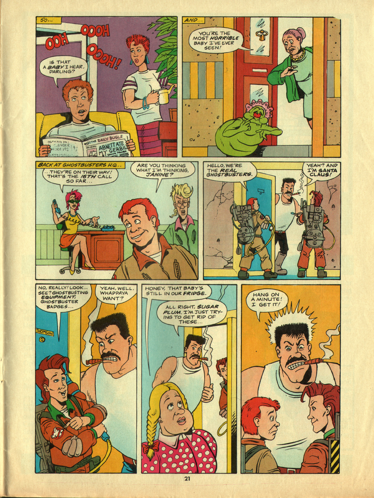 Read online The Real Ghostbusters comic -  Issue #27 - 21
