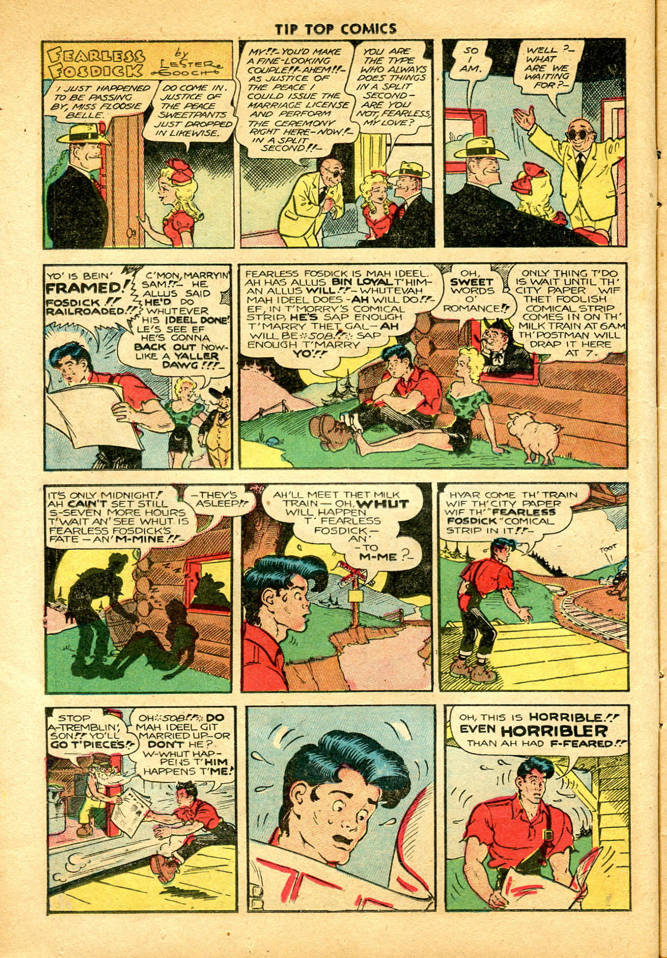 Read online Tip Top Comics comic -  Issue #133 - 16