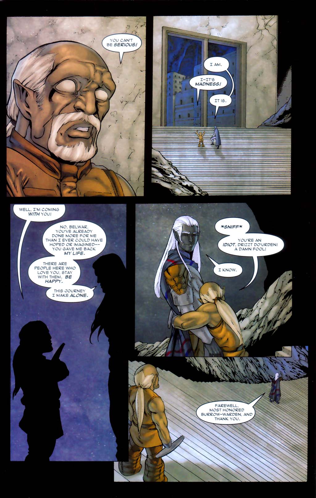 Read online Forgotten Realms: Exile comic -  Issue #3 - 44