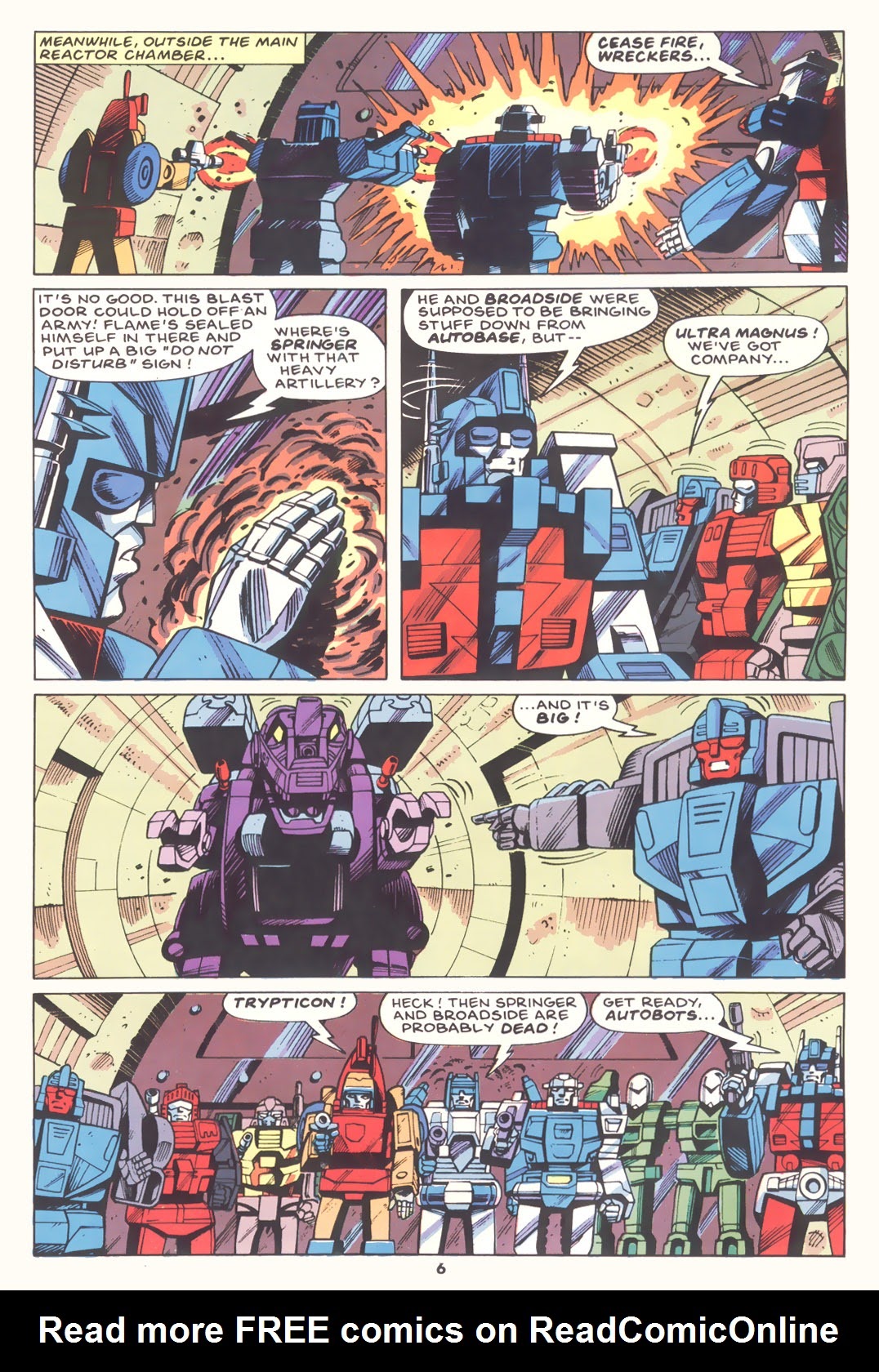 Read online The Transformers (UK) comic -  Issue #169 - 6
