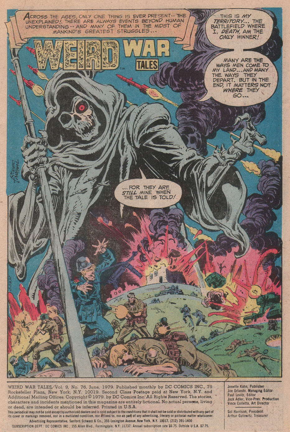 Read online Weird War Tales (1971) comic -  Issue #76 - 3