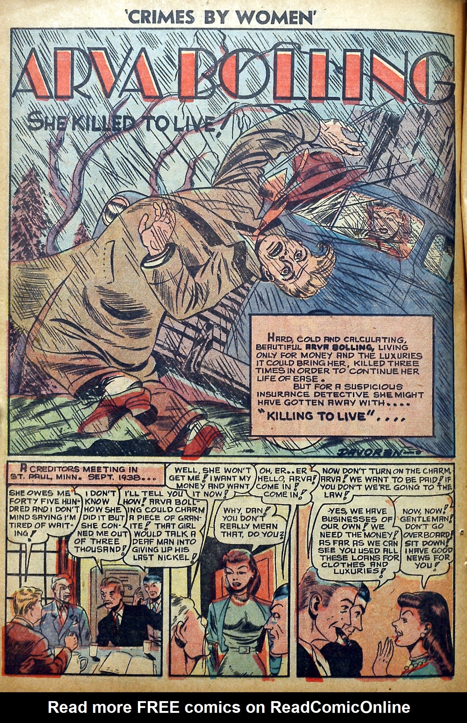 Read online Crimes By Women comic -  Issue #6 - 12