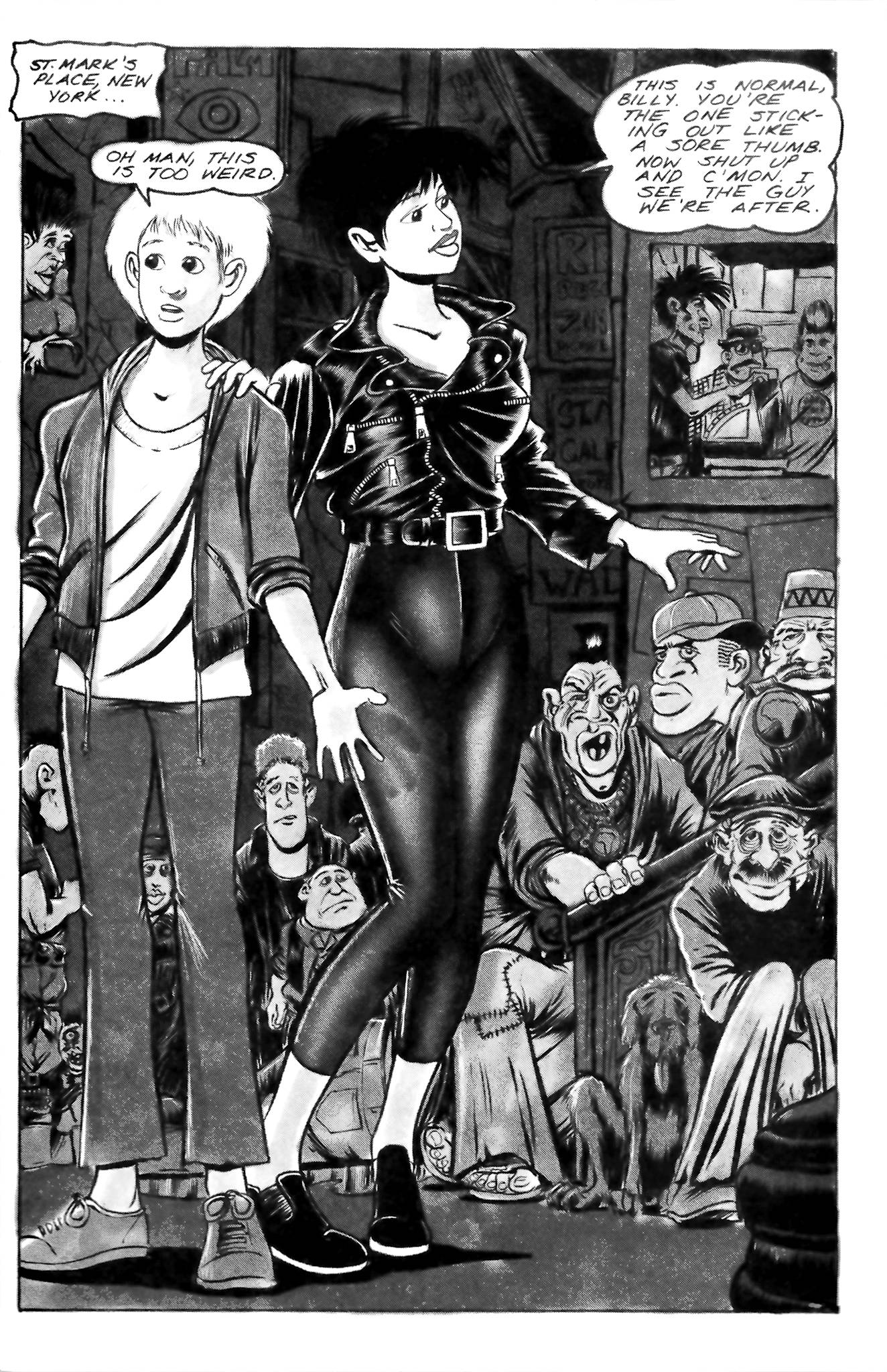 Read online Leather & Lace (1989) comic -  Issue #2 - 5