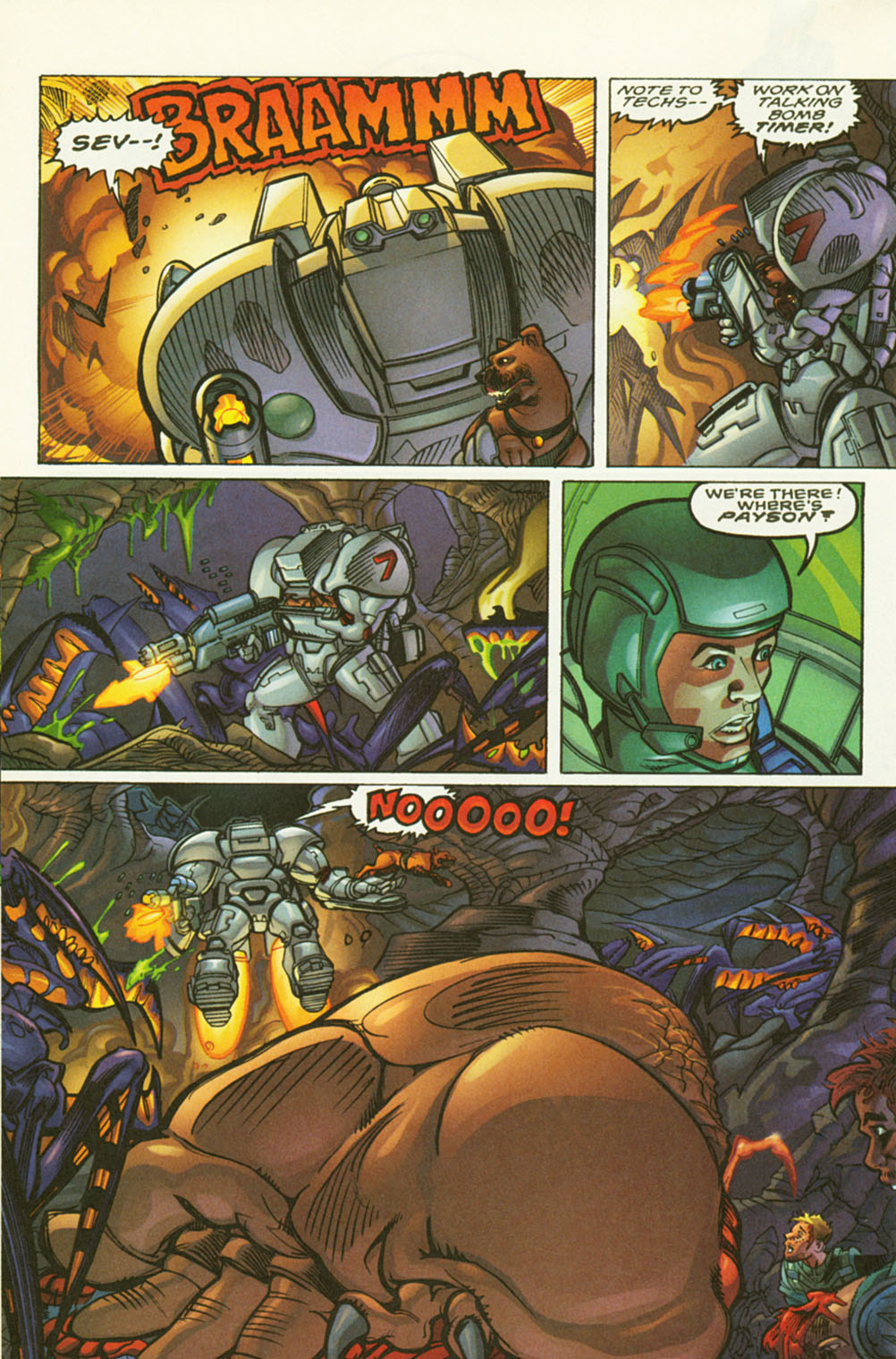 Read online Starship Troopers: Dominant Species comic -  Issue #4 - 13