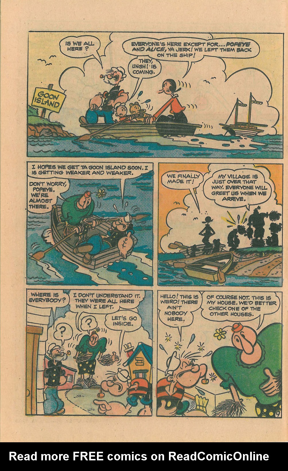 Read online Popeye (1948) comic -  Issue #127 - 12