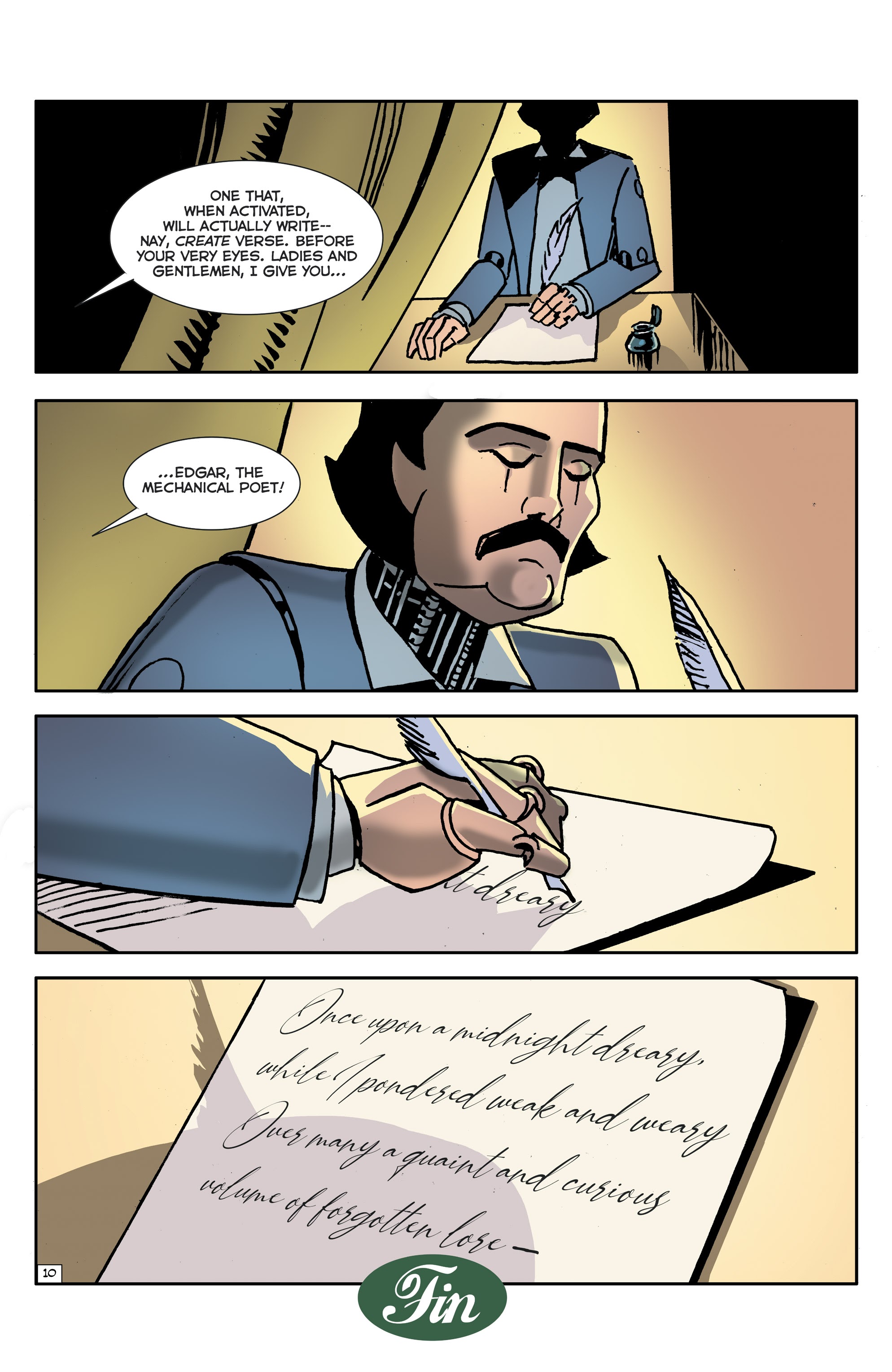 Read online Edgar Allan Poe's Snifter of Death comic -  Issue #2 - 12