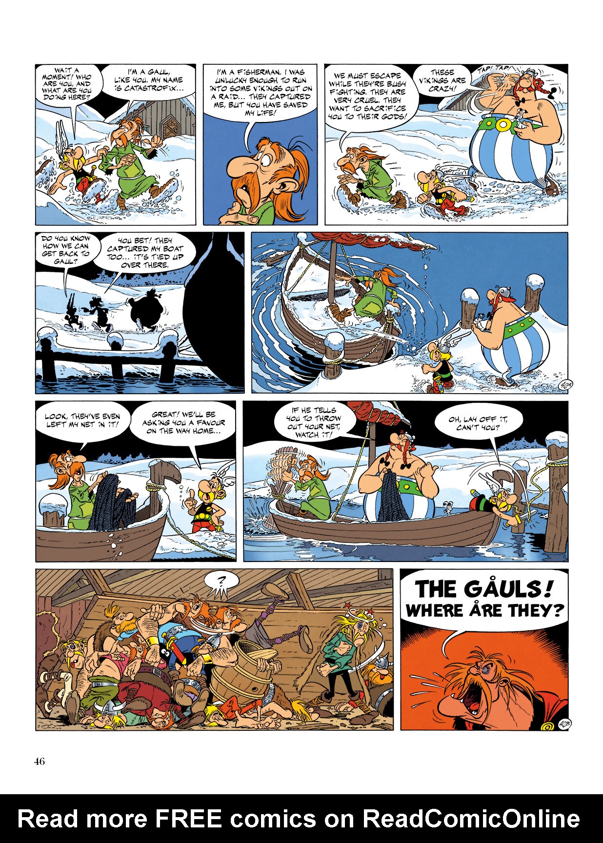 Read online Asterix comic -  Issue #22 - 47