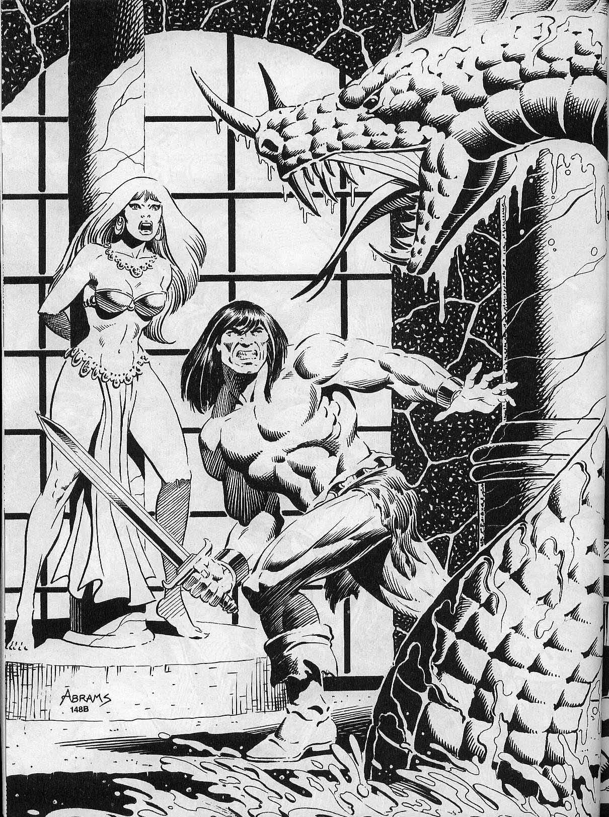 Read online The Savage Sword Of Conan comic -  Issue #201 - 62