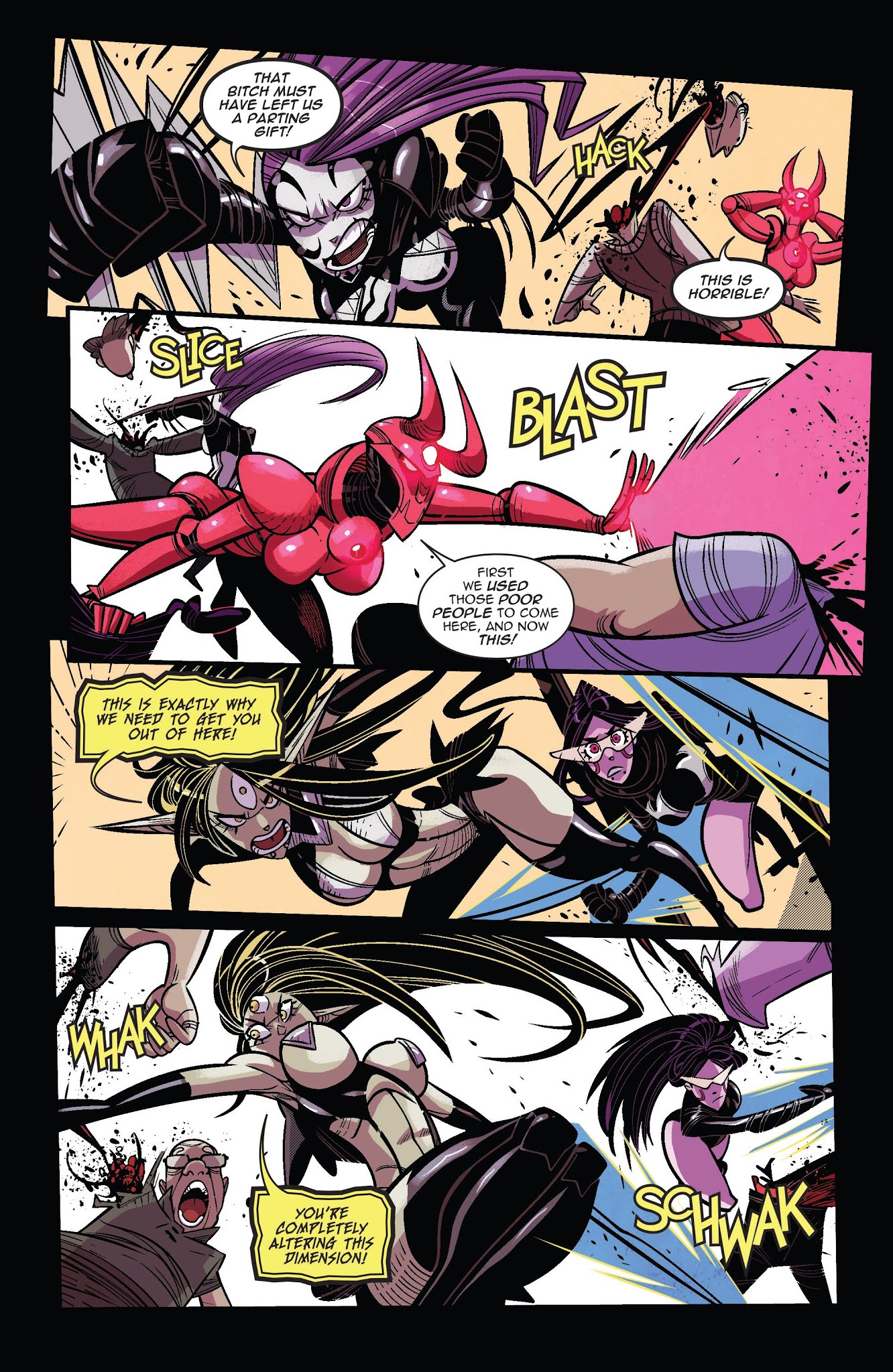 Read online Vampblade Season 3 comic -  Issue #9 - 12