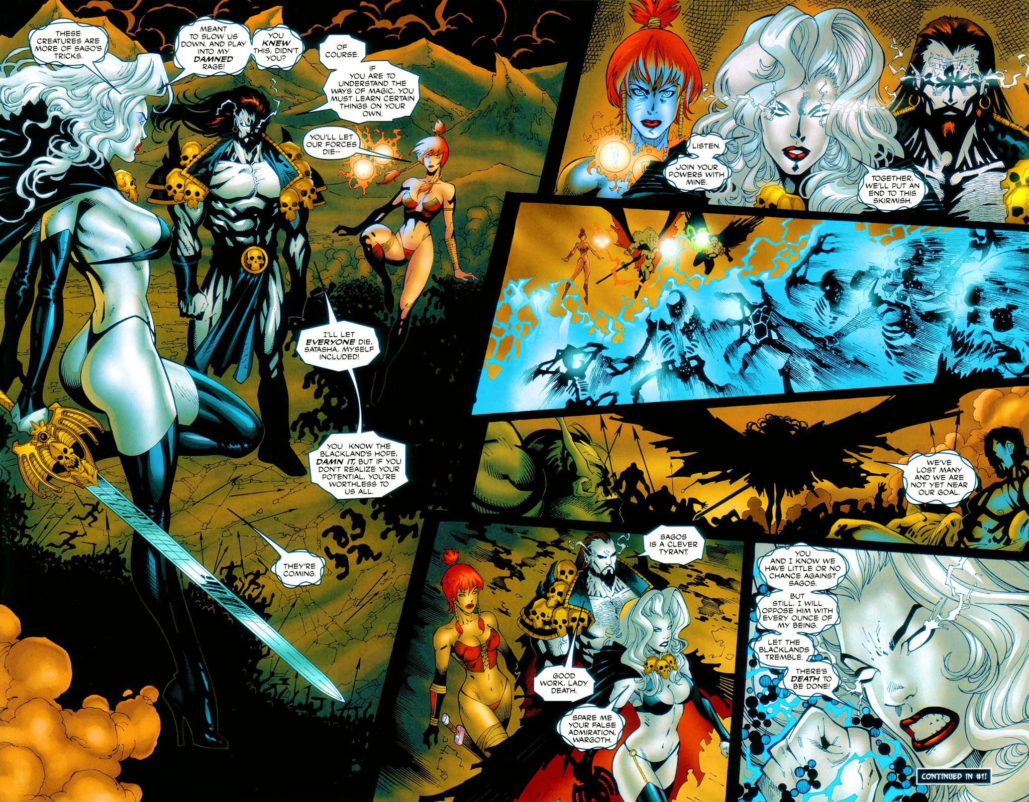 Read online Brian Pulido's Lady Death: Abandon All Hope comic -  Issue #0 - 8