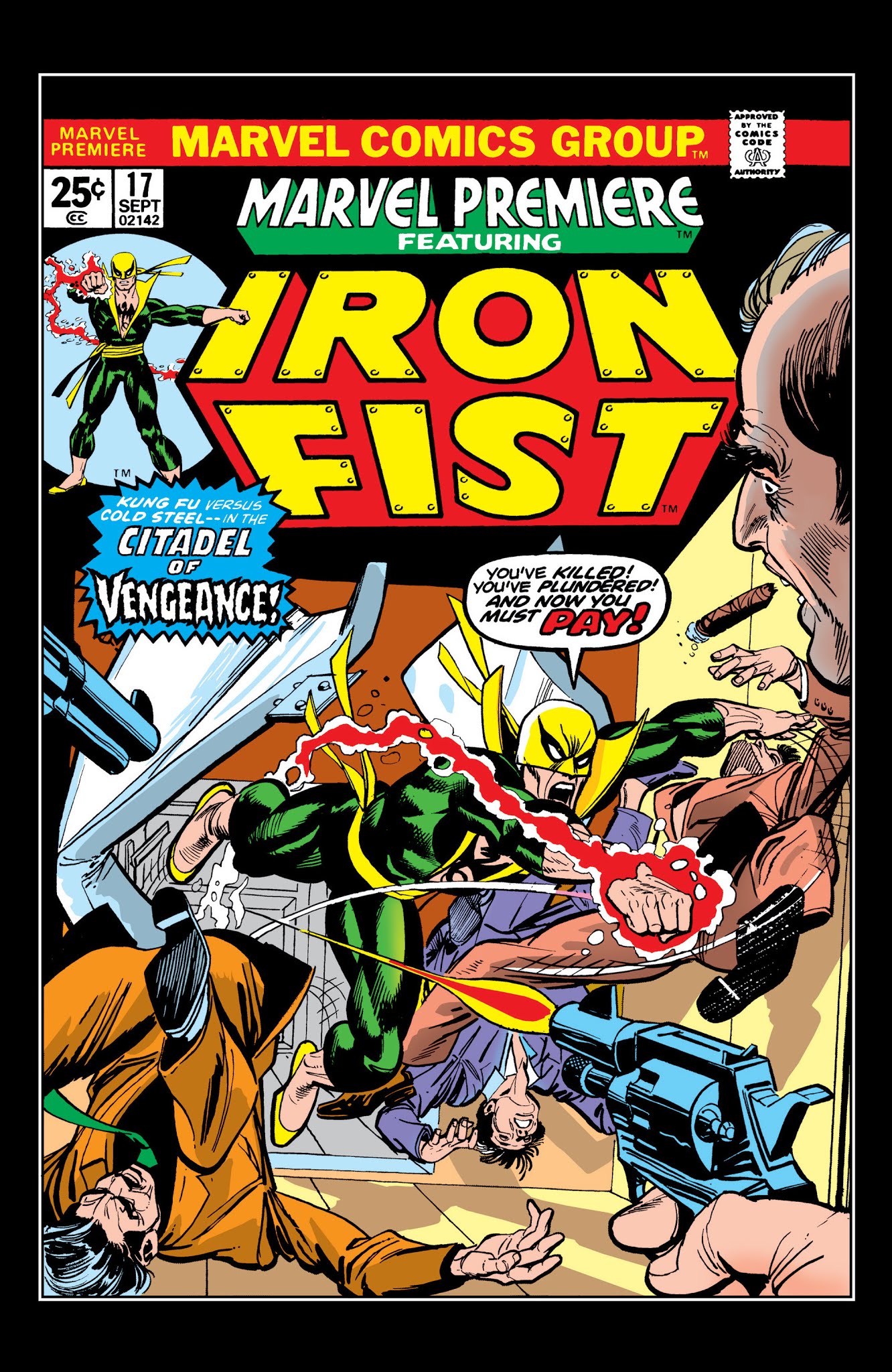 Read online Marvel Masterworks: Iron Fist comic -  Issue # TPB 1 (Part 1) - 44