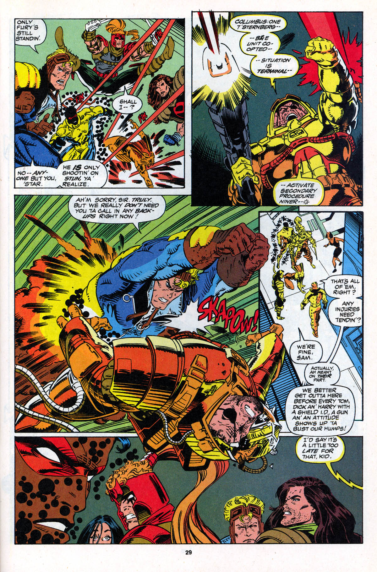 Read online X-Force (1991) comic -  Issue #20 - 29