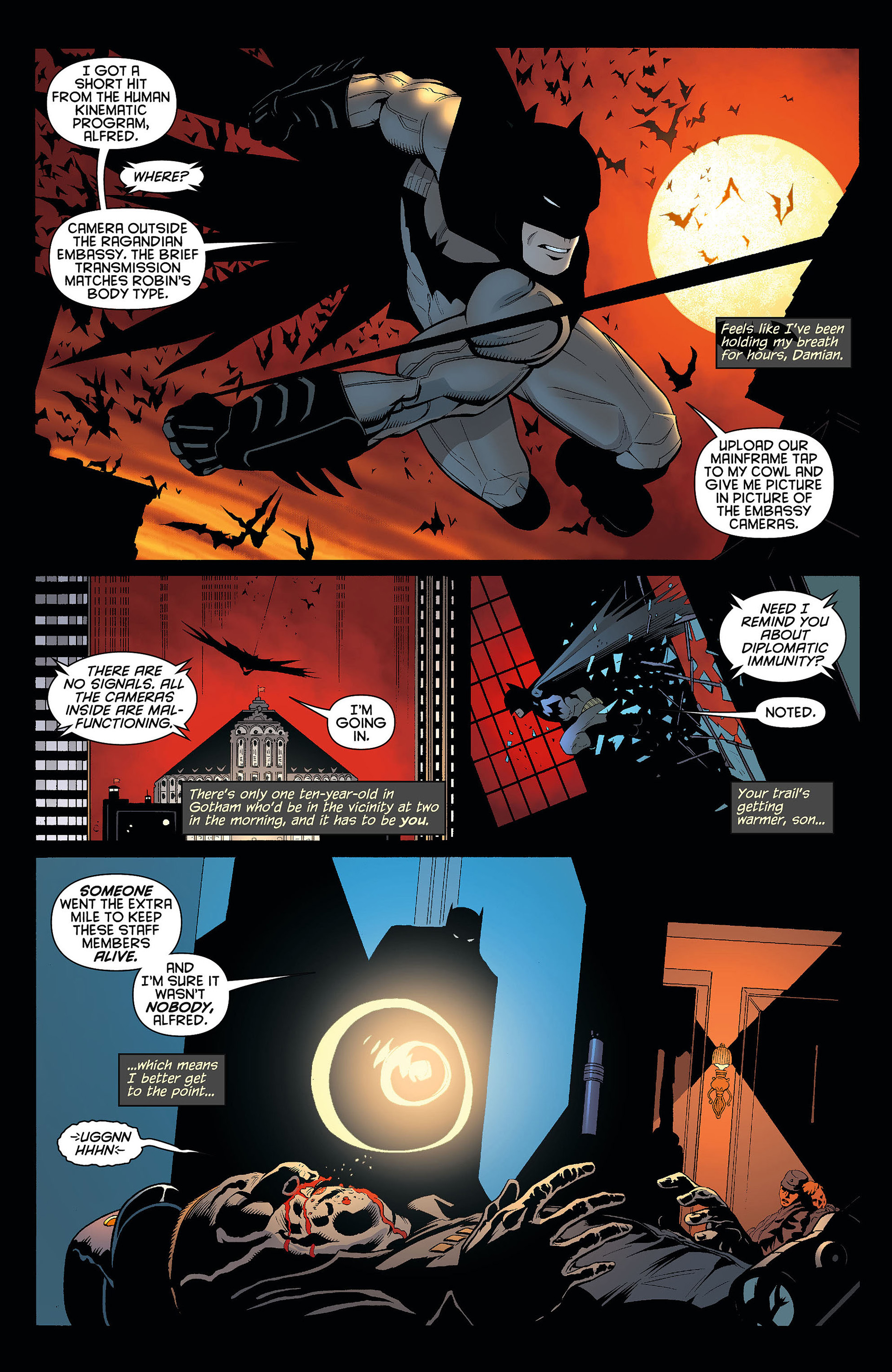 Read online Batman and Robin (2011) comic -  Issue #6 - 6
