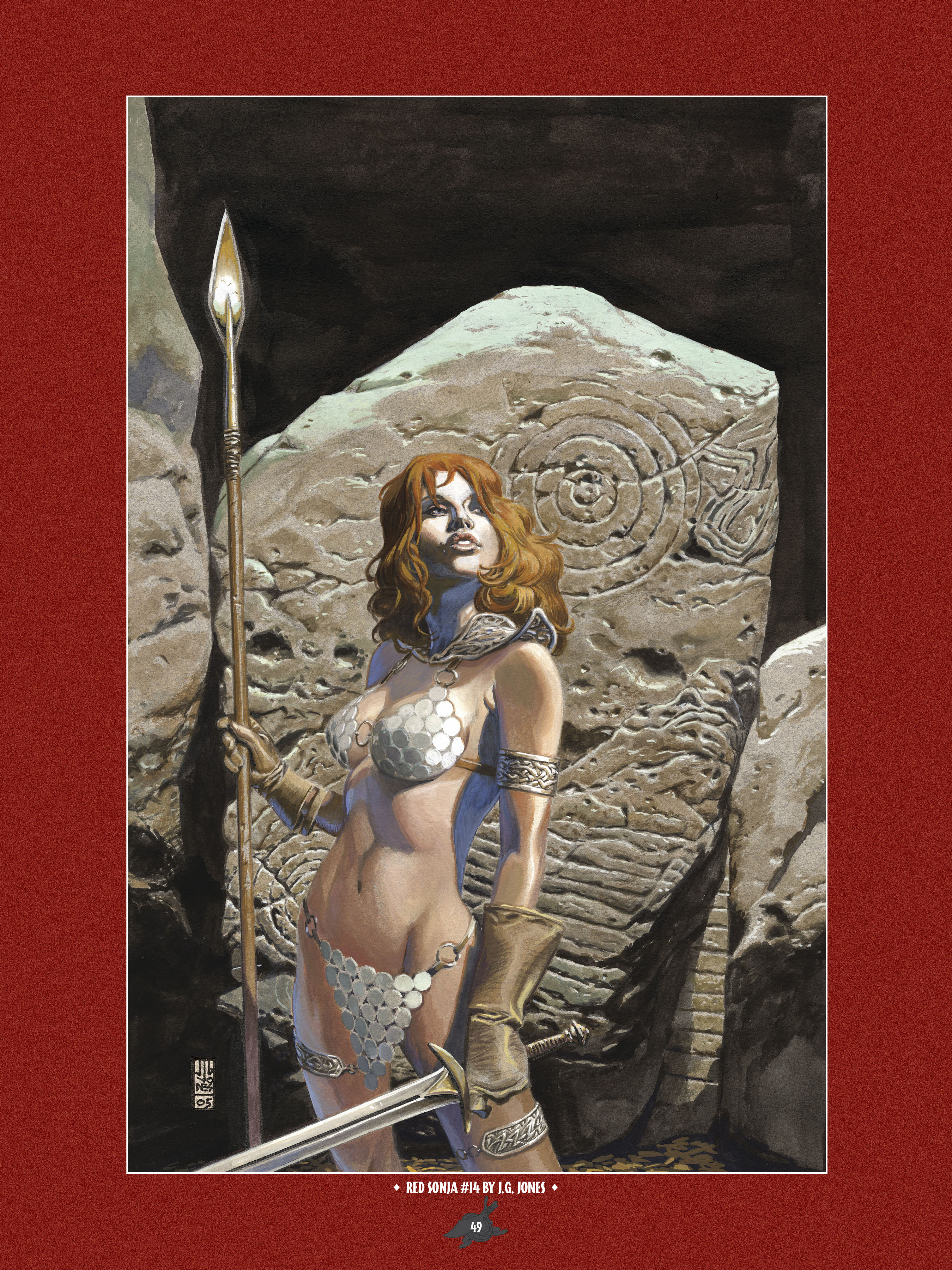 Read online The Art of Red Sonja comic -  Issue # TPB 1 (Part 1) - 48