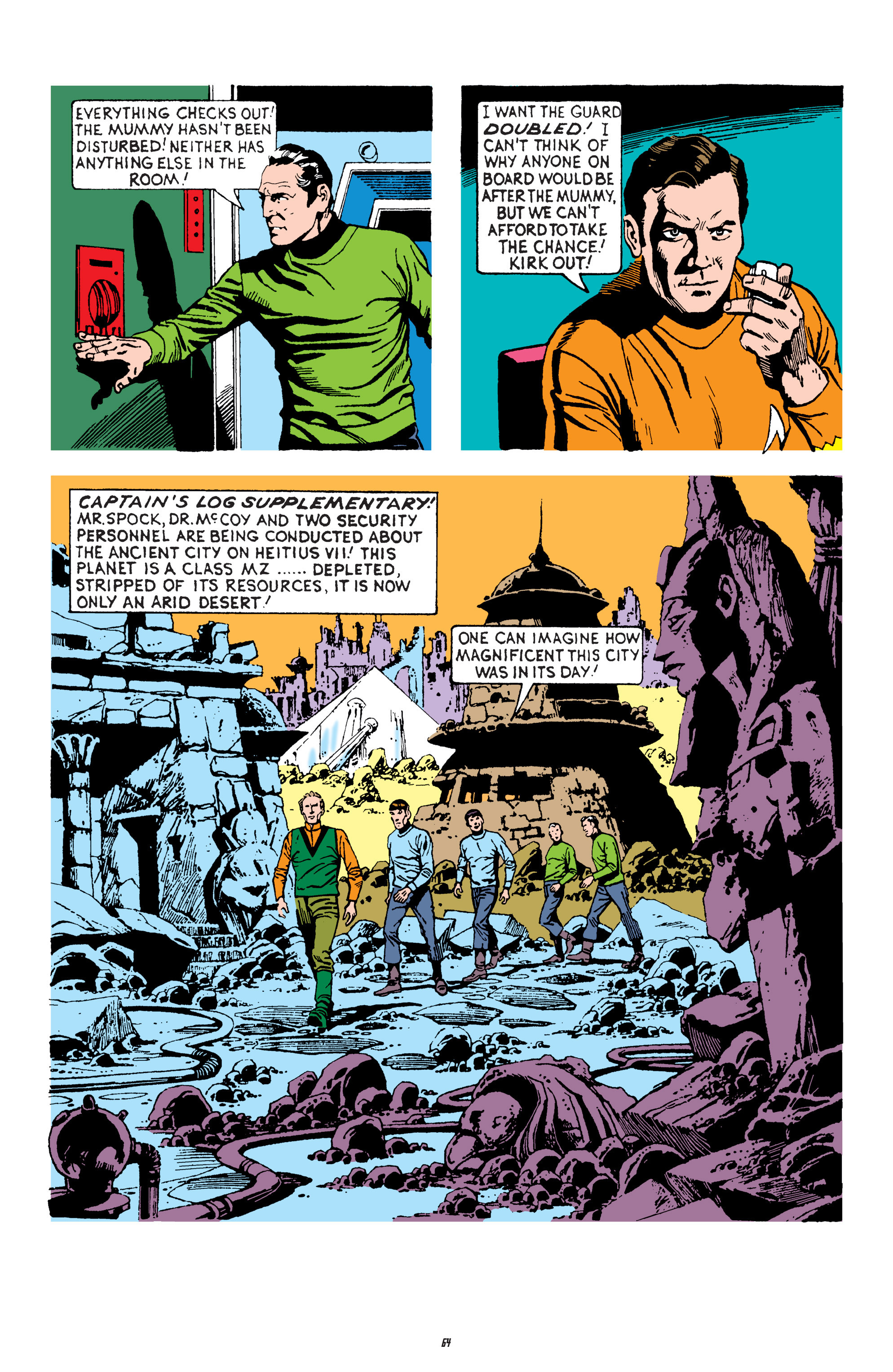 Read online Star Trek Archives comic -  Issue # TPB 4 - 64