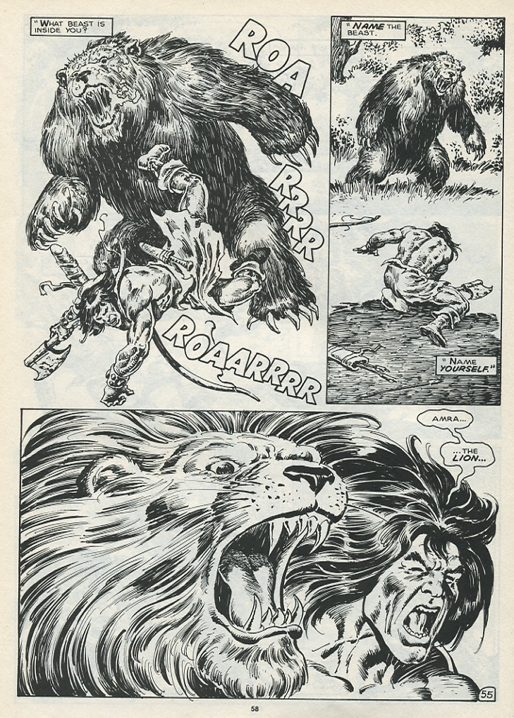 Read online The Savage Sword Of Conan comic -  Issue #167 - 60