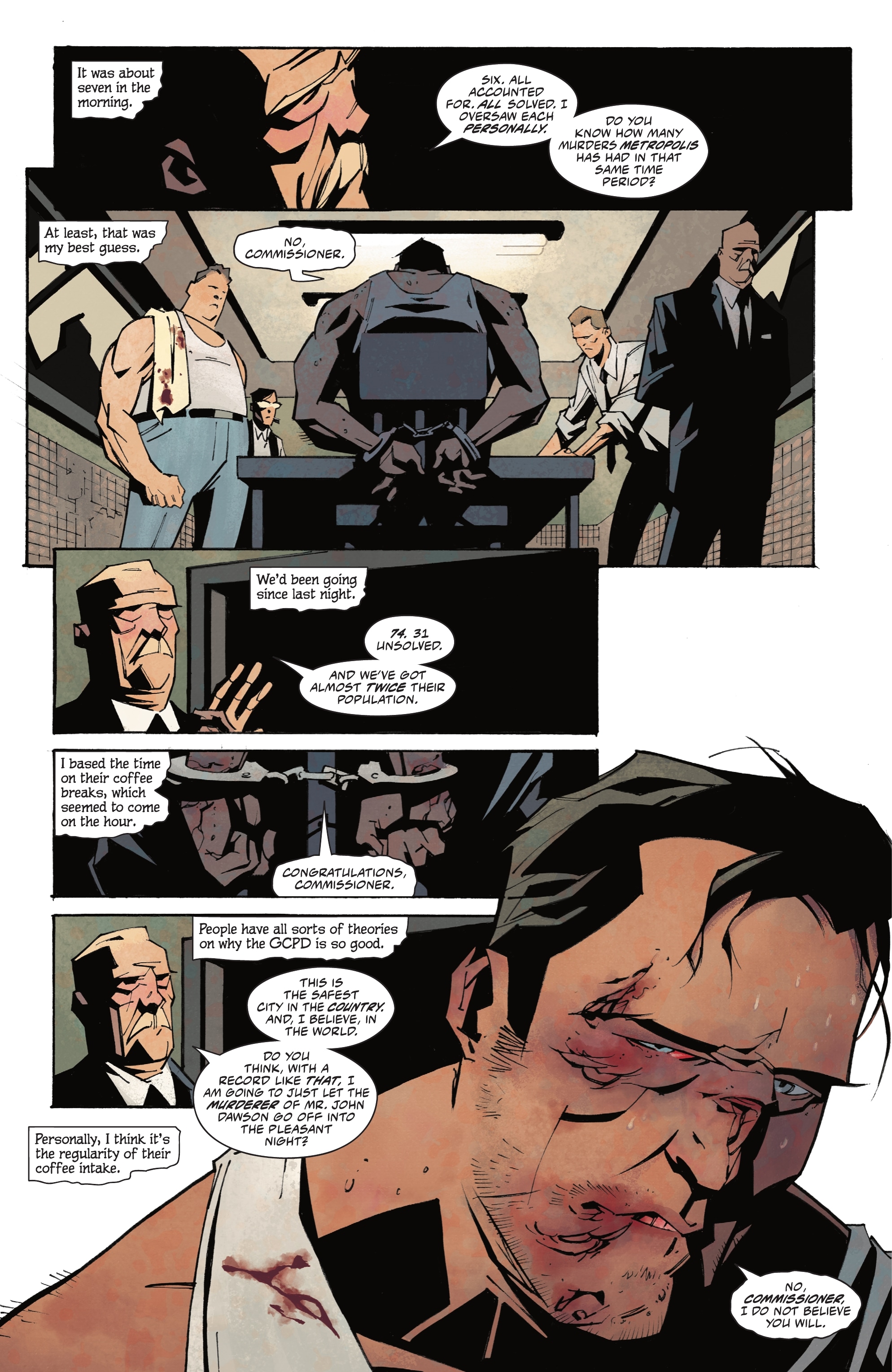 Read online Gotham City: Year One comic -  Issue #2 - 4