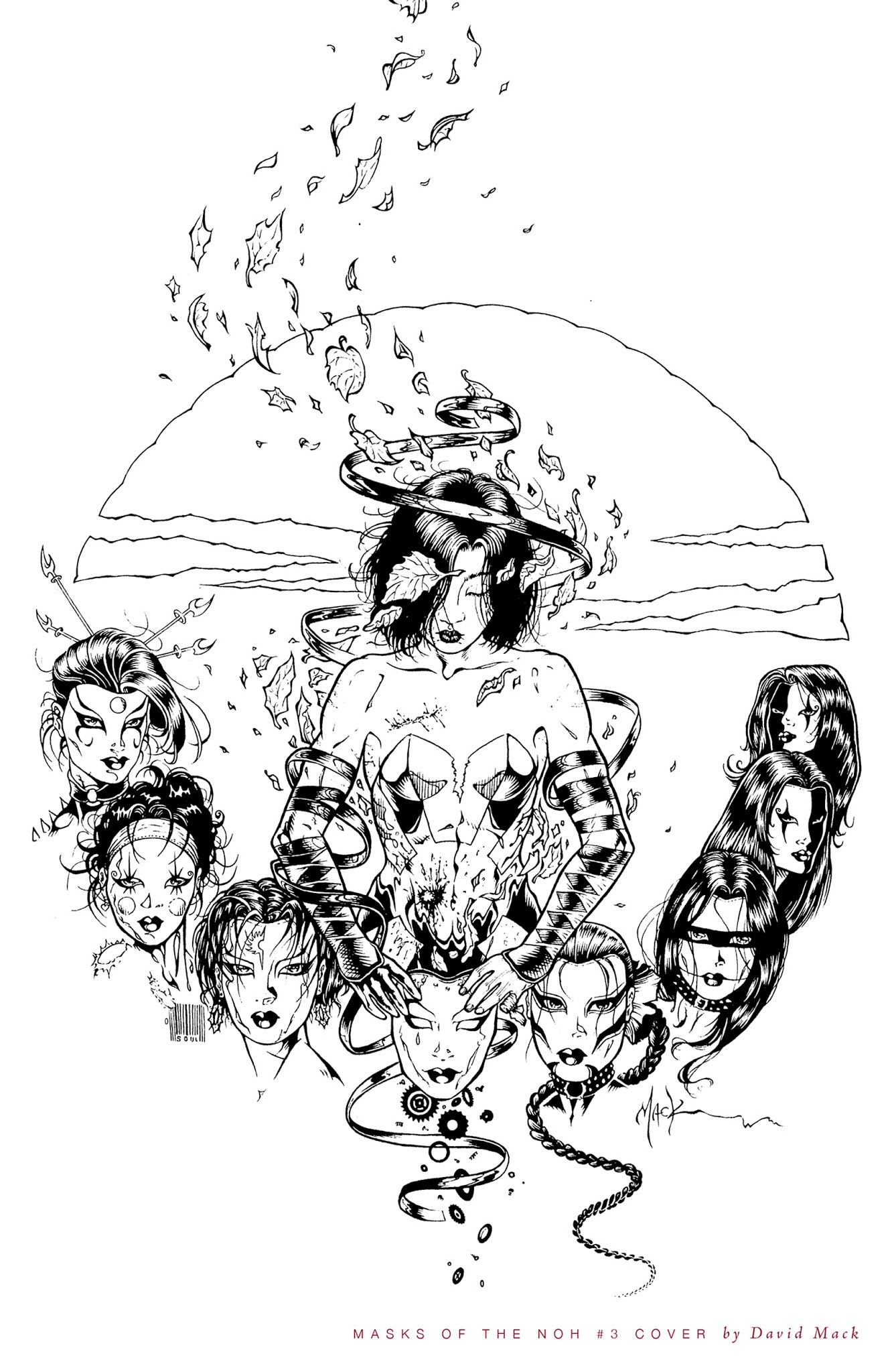 Read online Kabuki: Masks of the Noh comic -  Issue #4 - 20