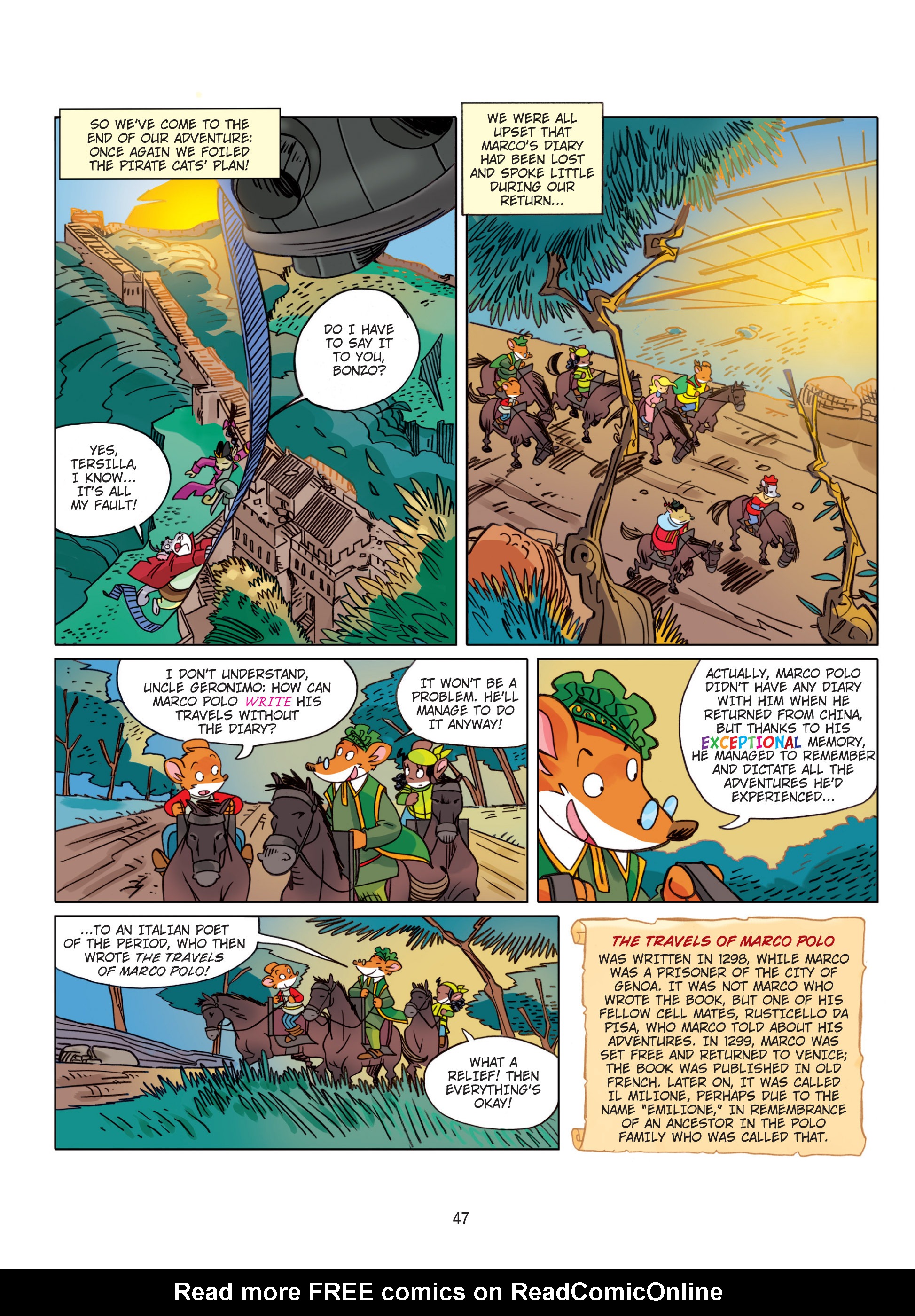 Read online Geronimo Stilton comic -  Issue # TPB 4 - 48