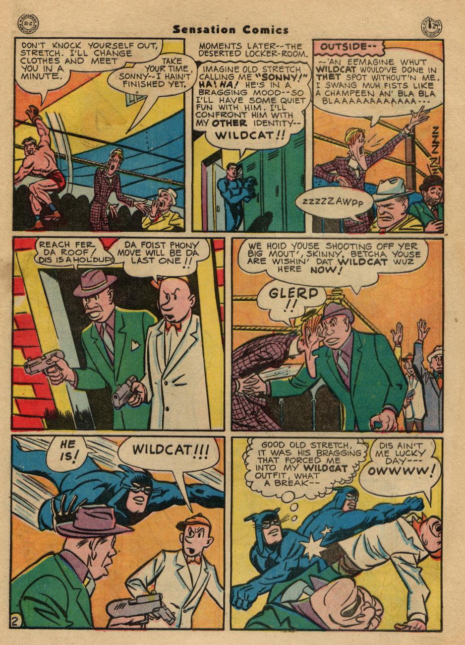 Read online Sensation (Mystery) Comics comic -  Issue #49 - 43