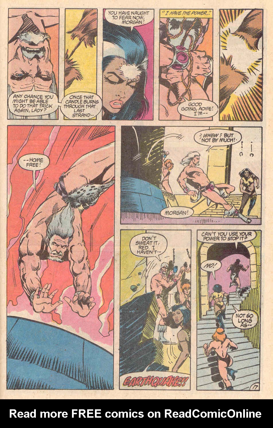 Read online Warlord (1976) comic -  Issue #131 - 17