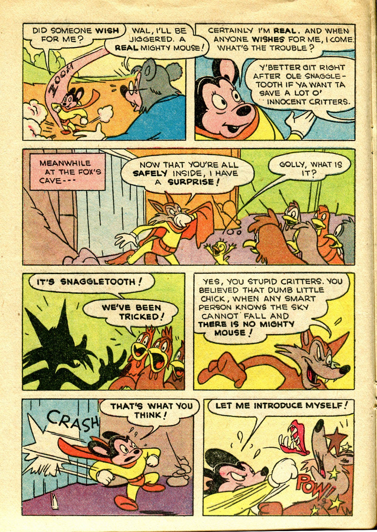 Read online Paul Terry's Mighty Mouse Comics comic -  Issue #10 - 16
