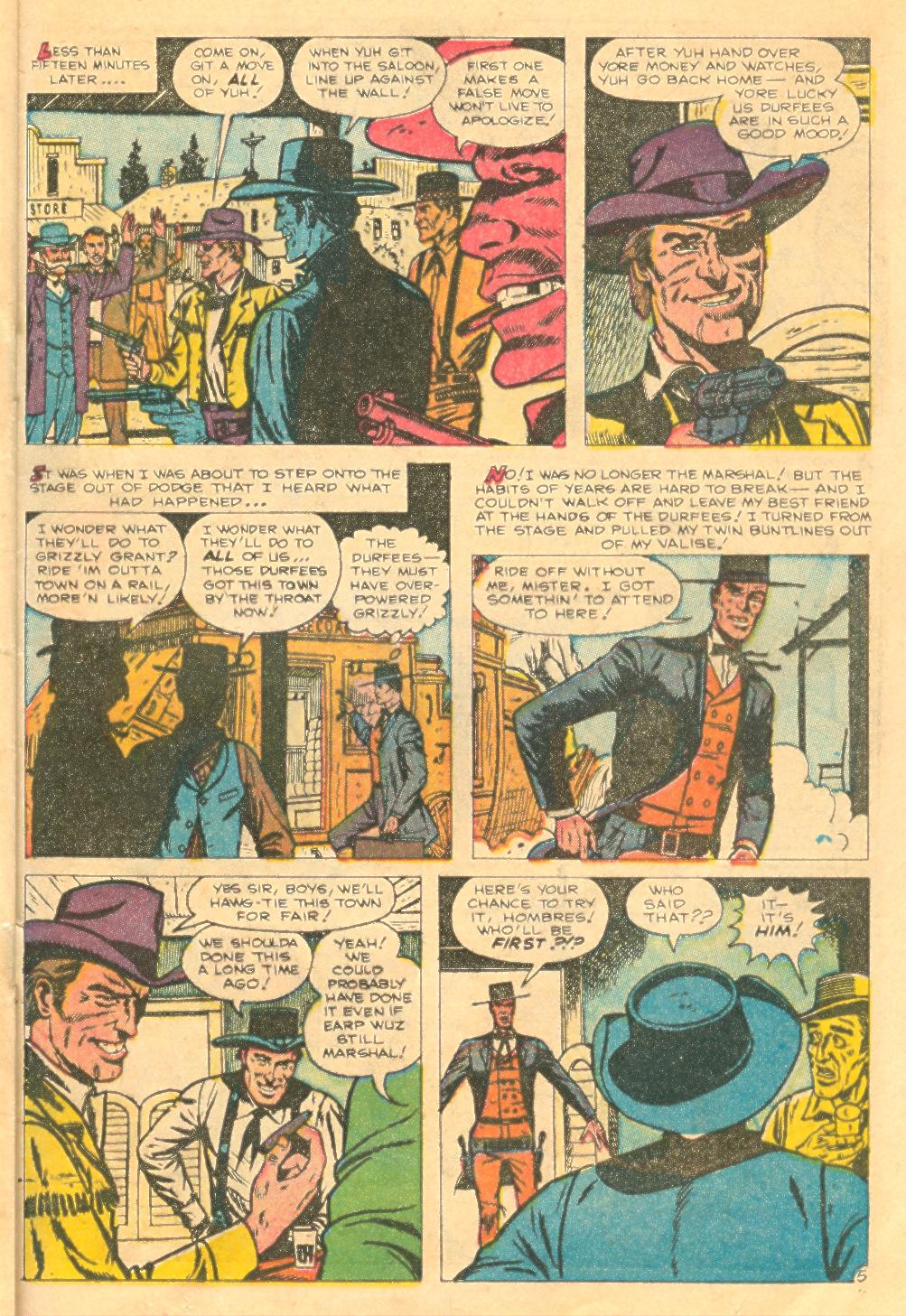 Read online Wyatt Earp comic -  Issue #26 - 21