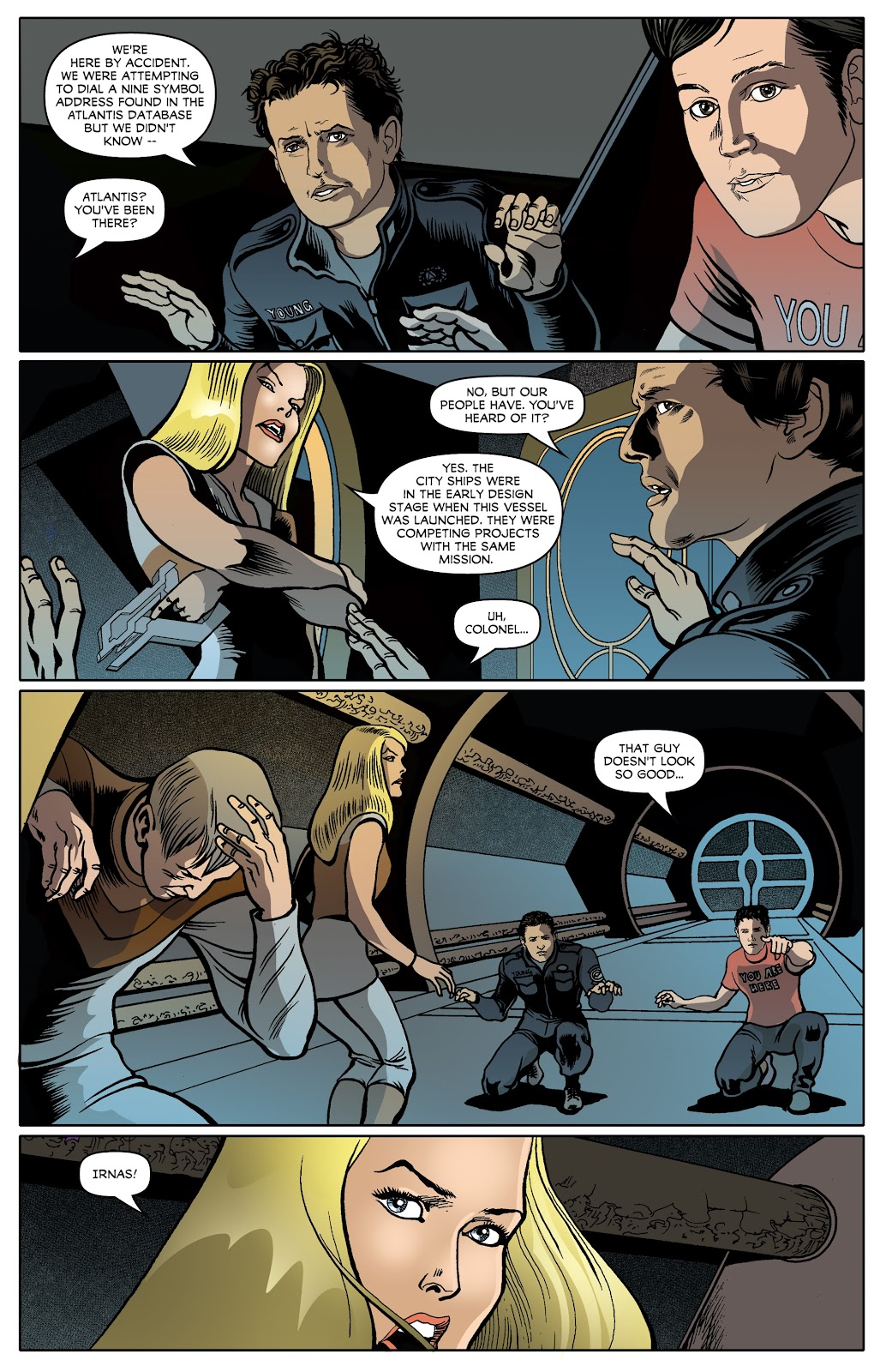 Stargate Universe issue 2 - Page 4