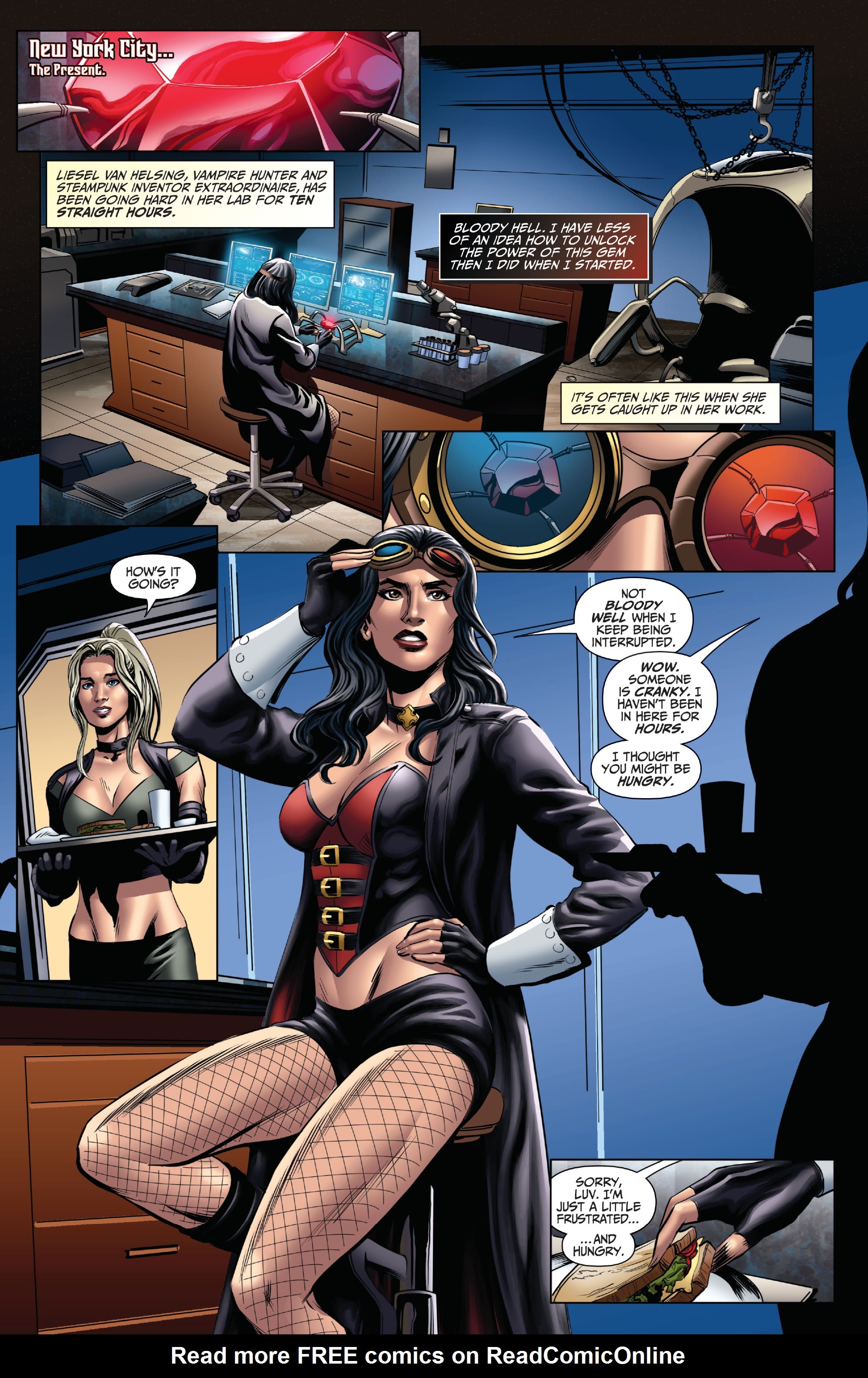 Read online Van Helsing #50 Anniversary Issue comic -  Issue #50 Anniversary Issue Full - 8