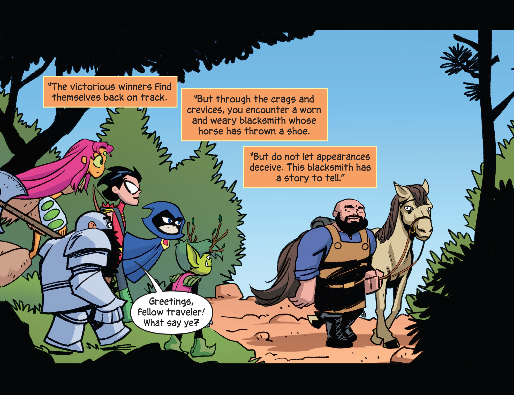Read online Teen Titans Go! Roll With It! comic -  Issue #6 - 22