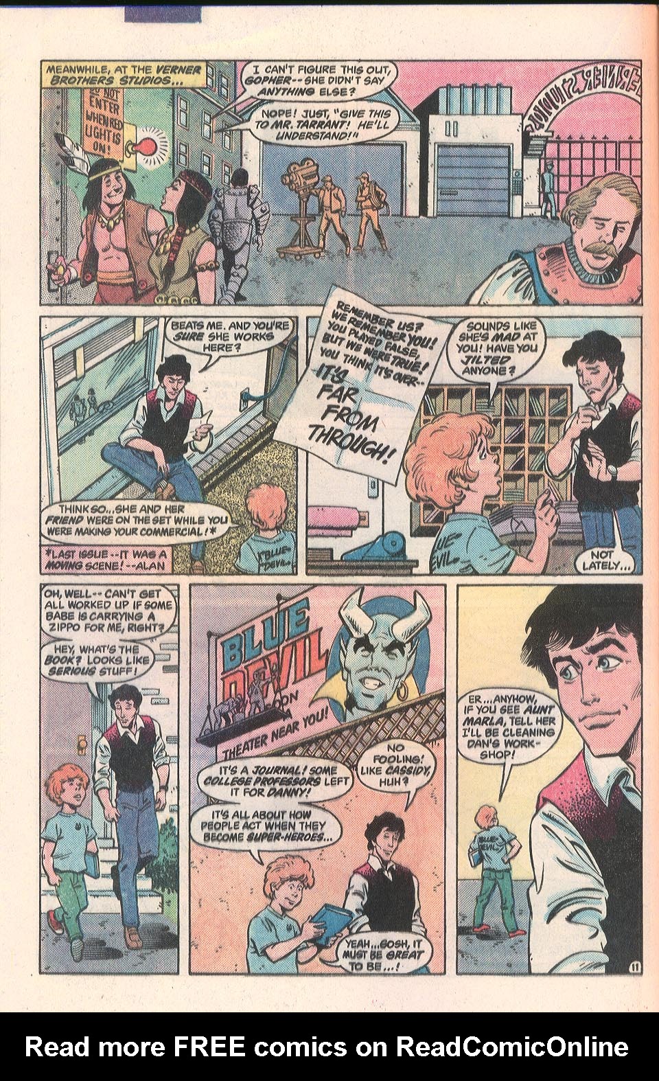 Read online Blue Devil comic -  Issue #9 - 12