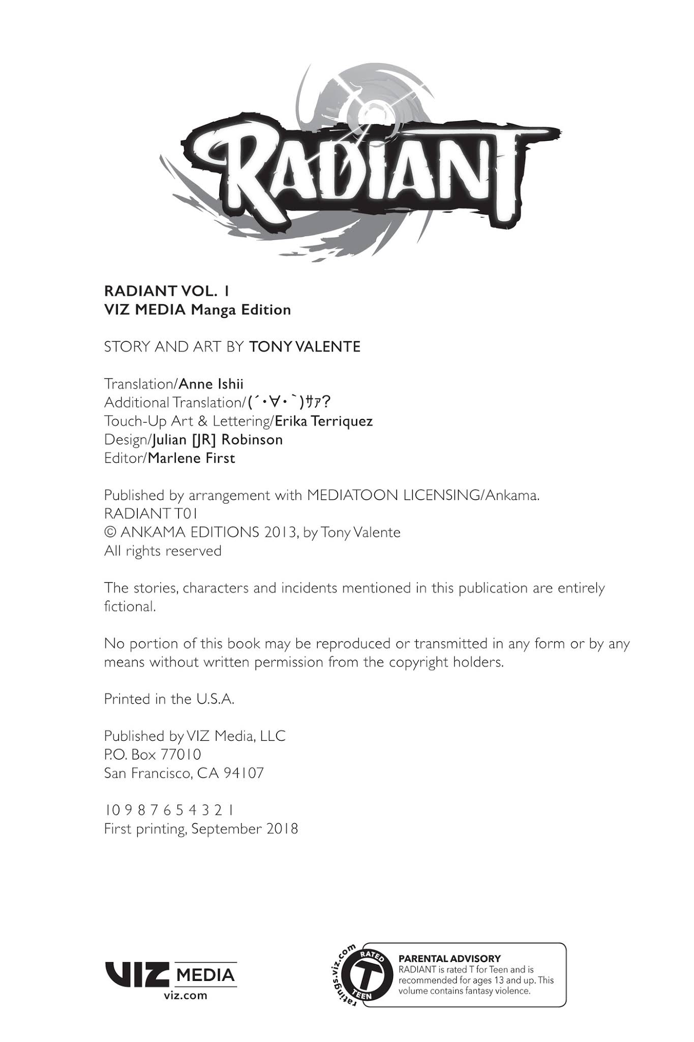 Read online Radiant comic -  Issue # TPB 1 (Part 2) - 77