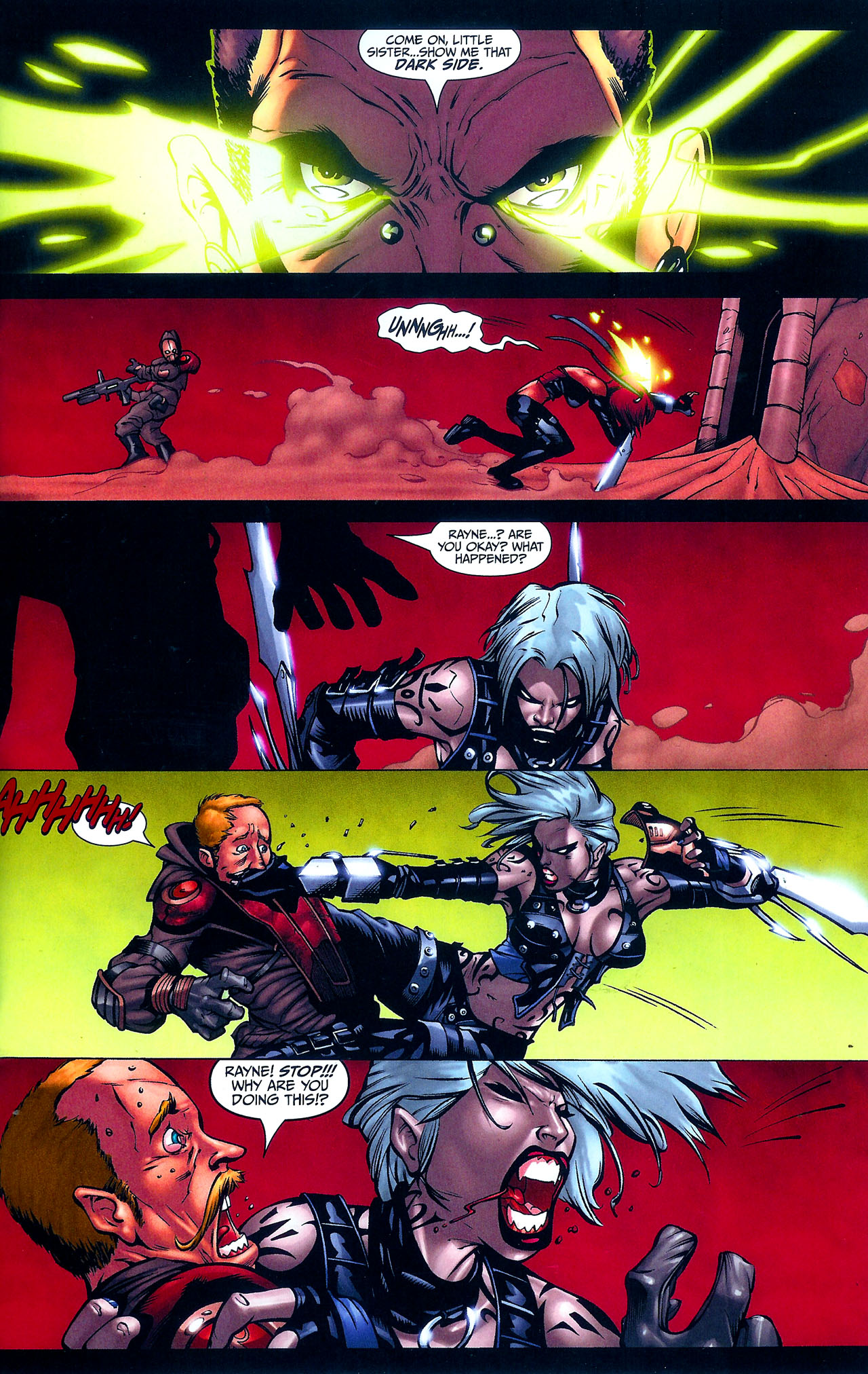 Read online BloodRayne: Plague of Dreams comic -  Issue #3 - 12