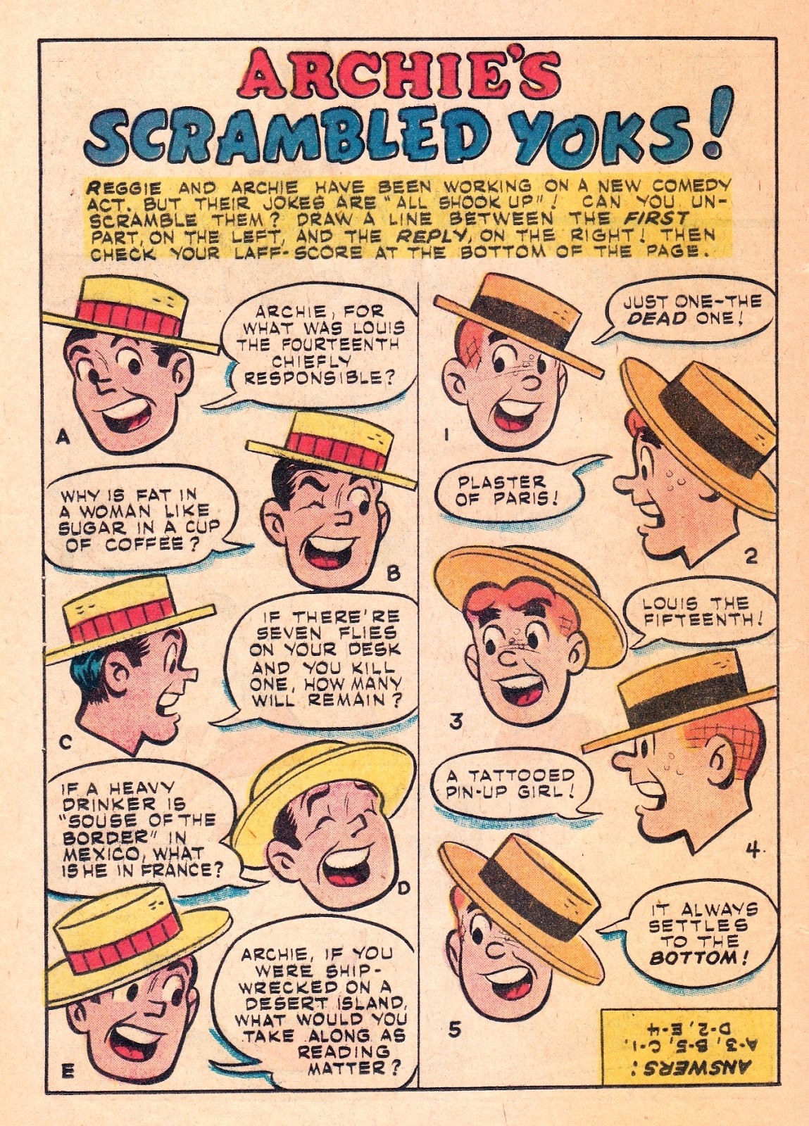 Archie's Joke Book Magazine issue 41 - Page 16