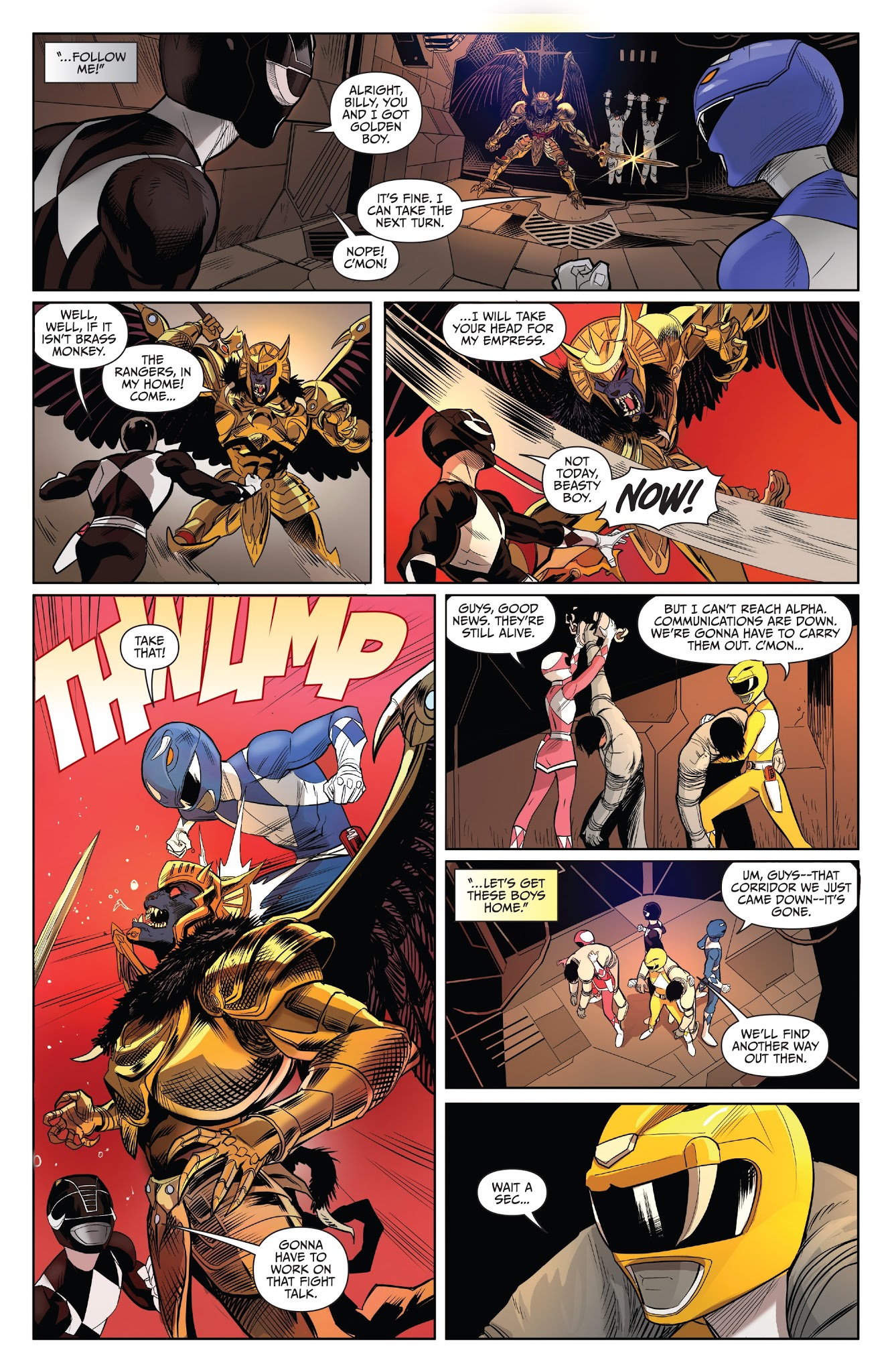 Read online Saban's Go Go Power Rangers comic -  Issue #1 - 21