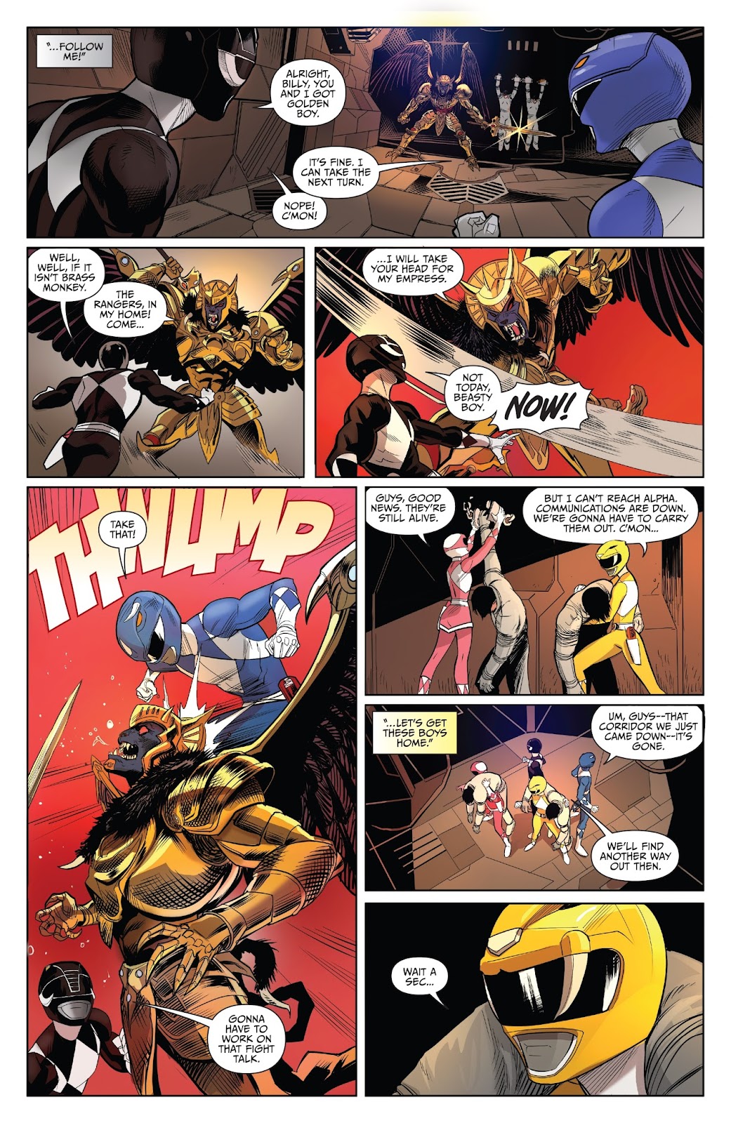 Saban's Go Go Power Rangers issue 1 - Page 21