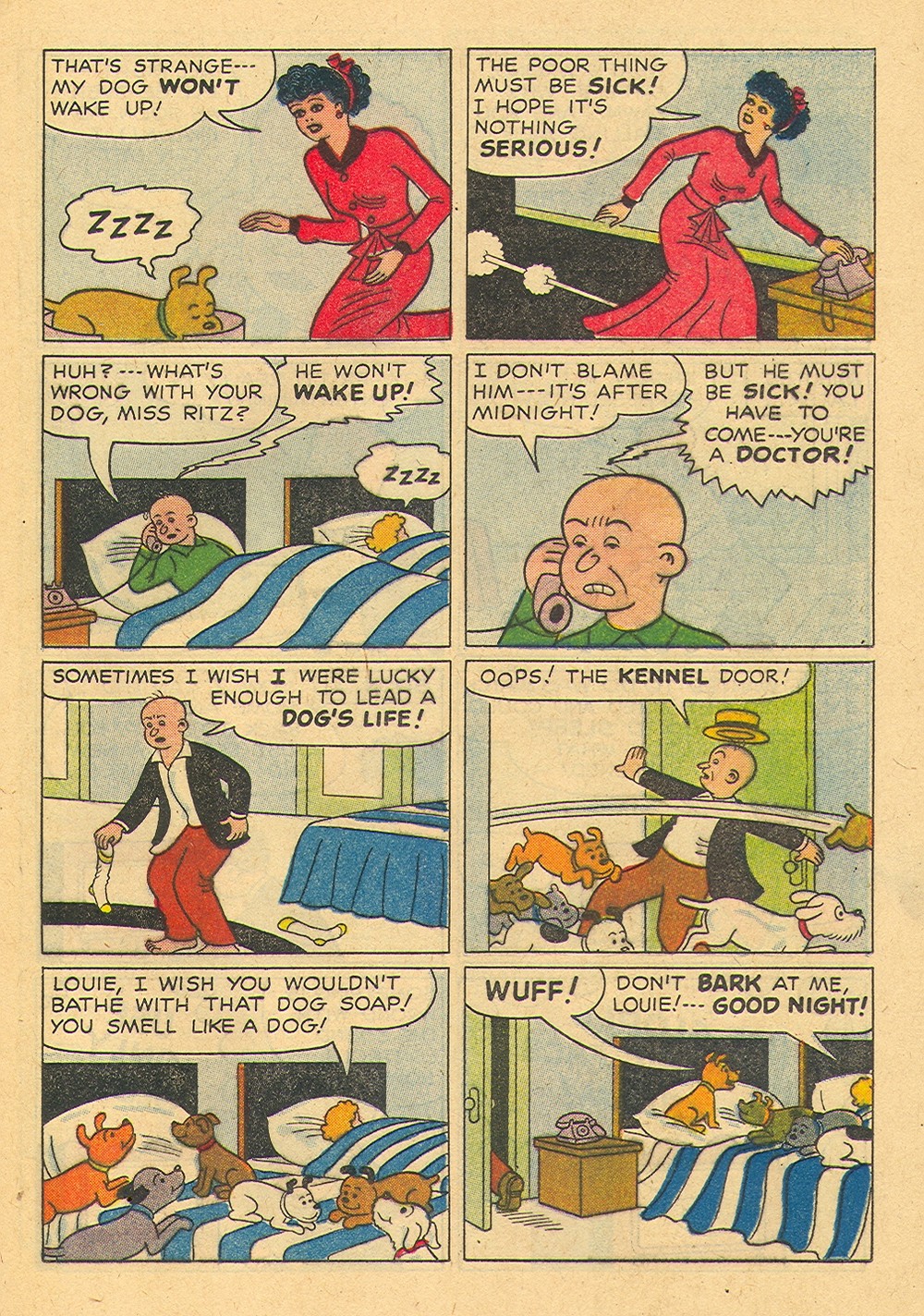 Read online Fritzi Ritz (1953) comic -  Issue #57 - 21