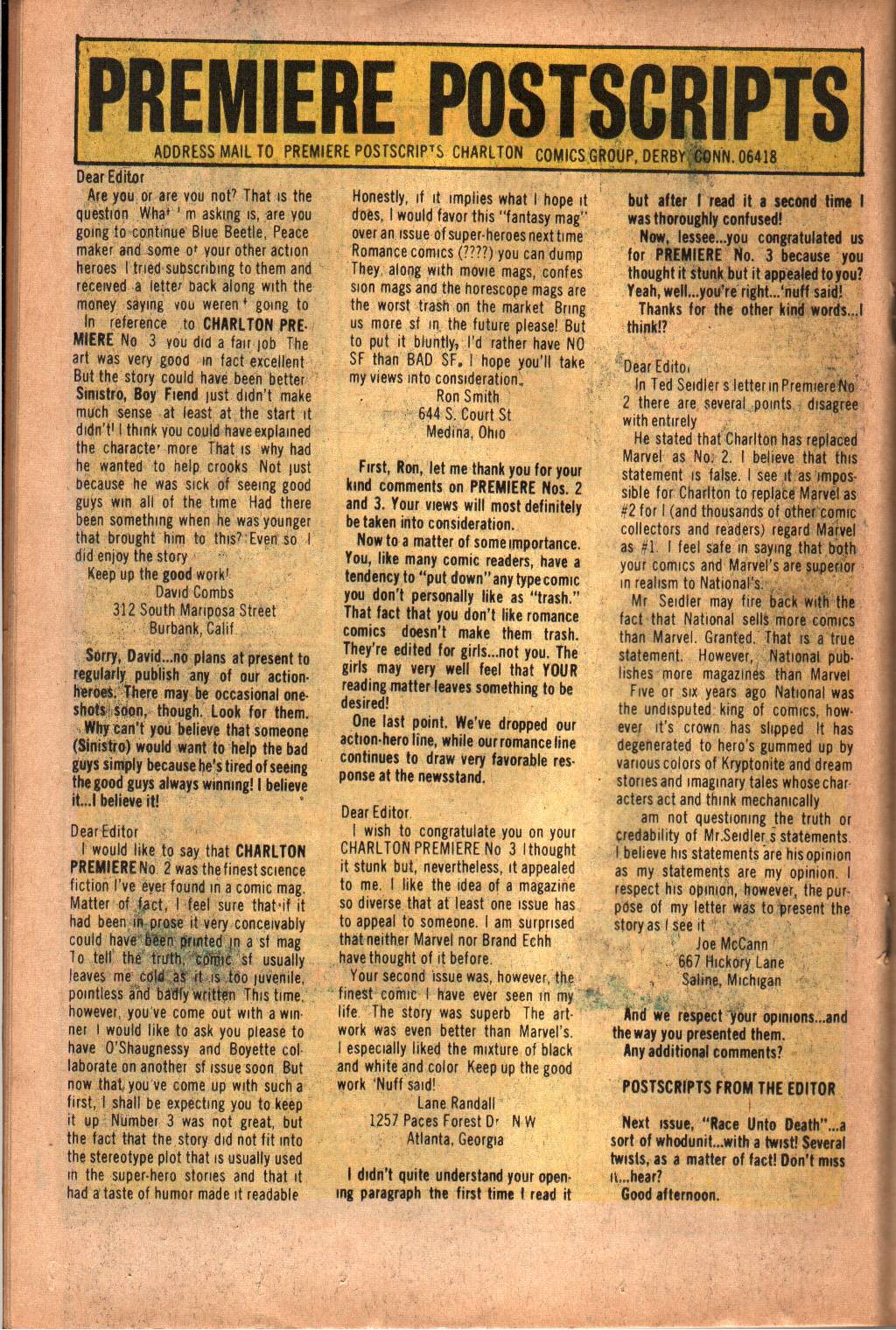 Read online Charlton Premiere comic -  Issue #4 - 15