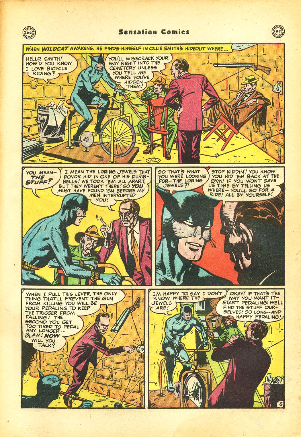 Read online Sensation (Mystery) Comics comic -  Issue #86 - 47