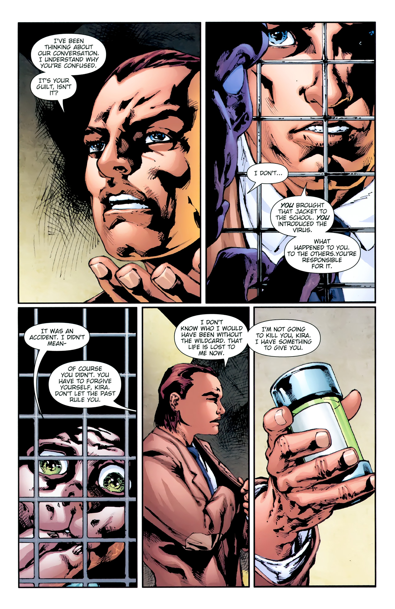 Read online George R.R. Martin's Wild Cards: The Hard Call comic -  Issue #5 - 4
