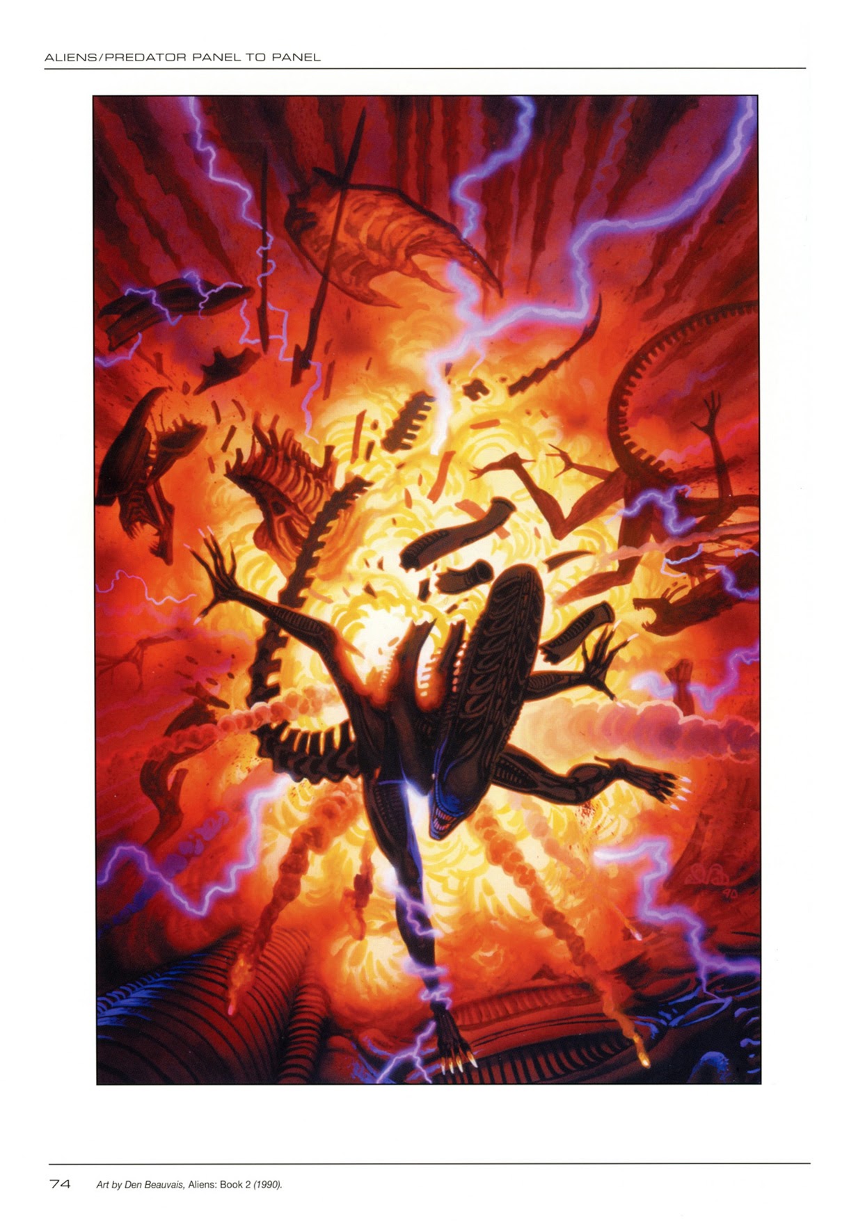 Read online Aliens/Predator: Panel to Panel comic -  Issue # TPB (Part 1) - 68