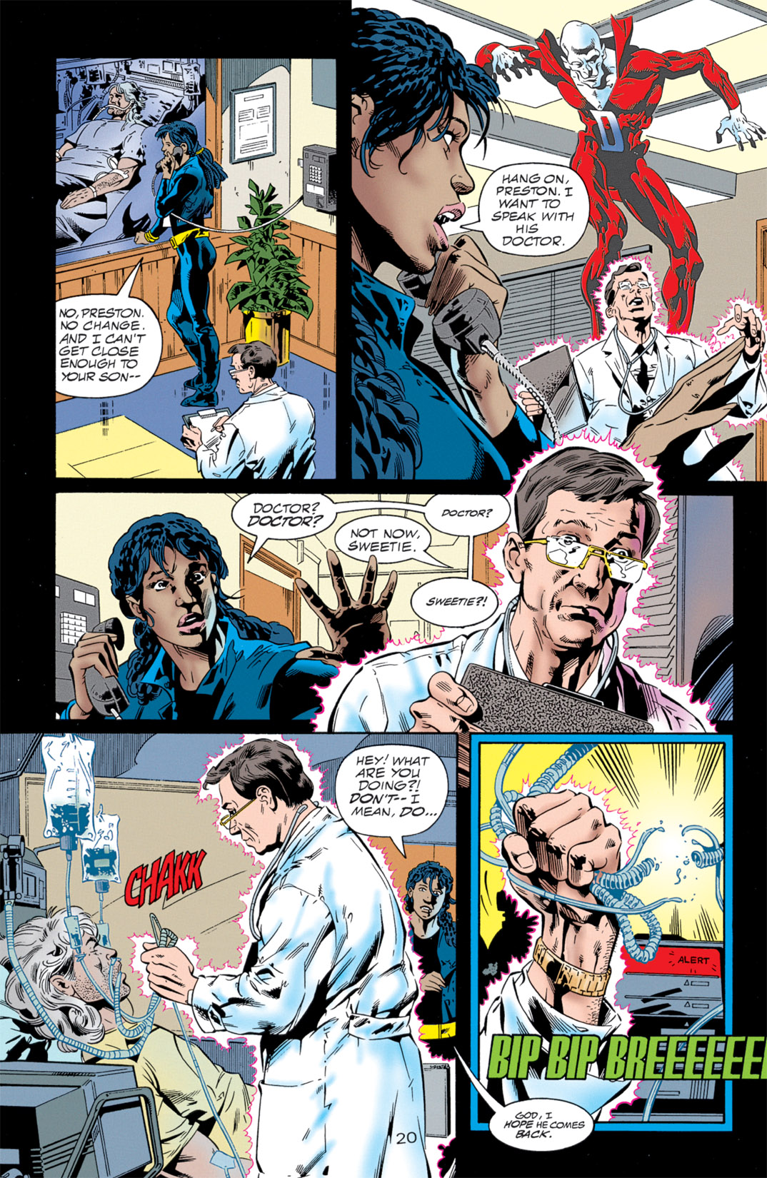 Read online Resurrection Man (1997) comic -  Issue #18 - 19