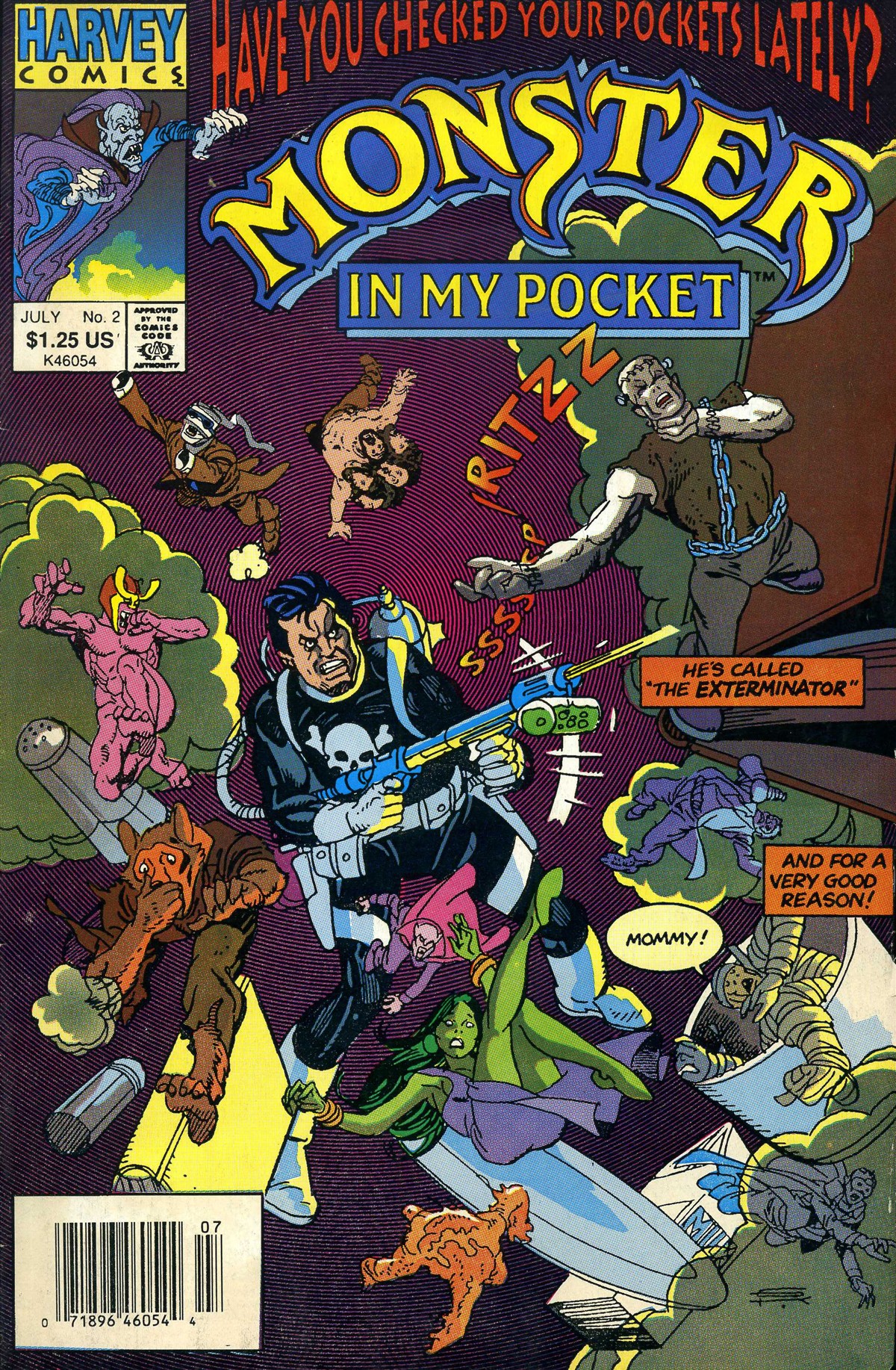 Read online Monster in My Pocket comic -  Issue #2 - 1