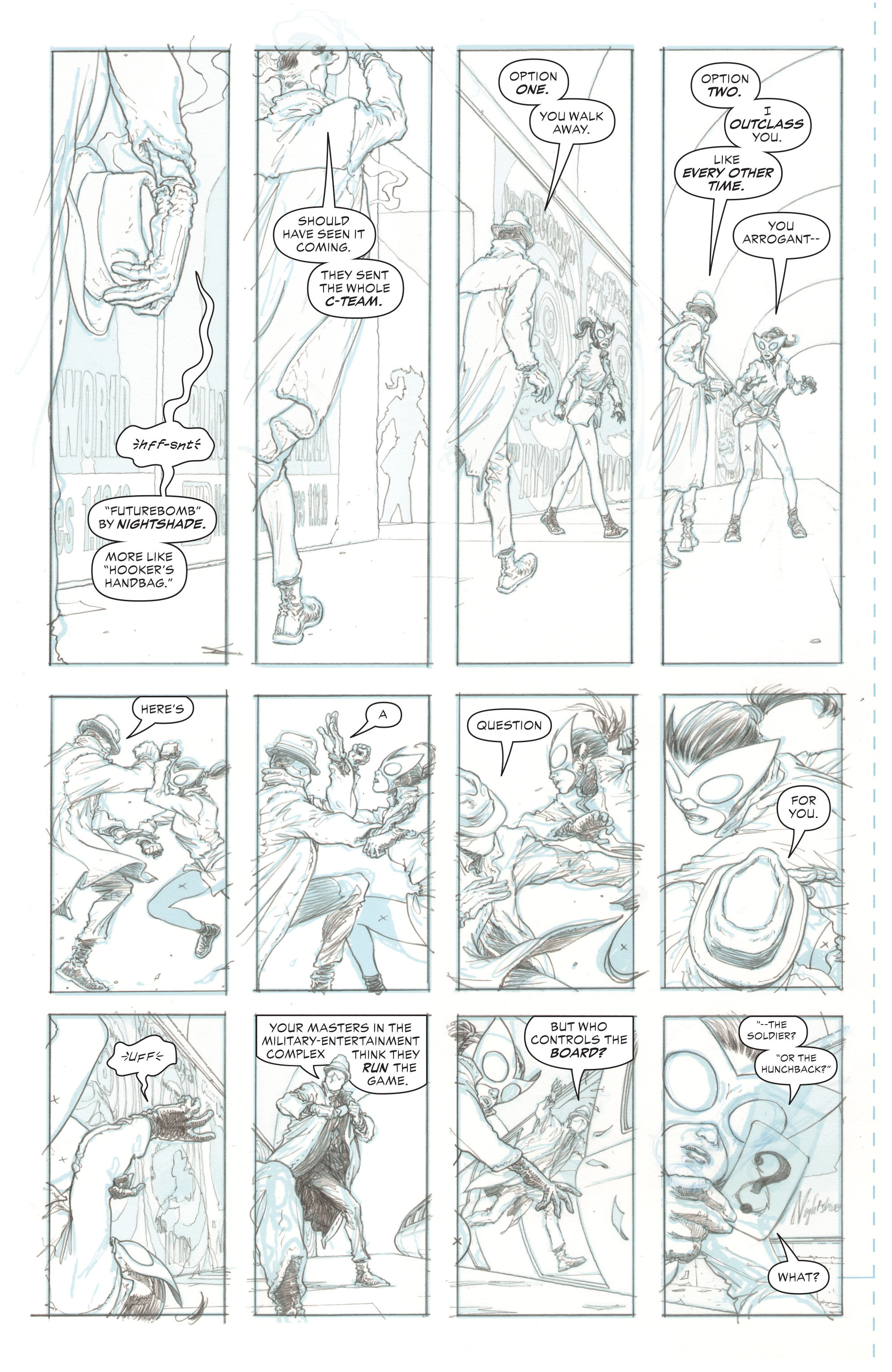 Read online The Multiversity: Pax Americana comic -  Issue # _Director's Cut - 12